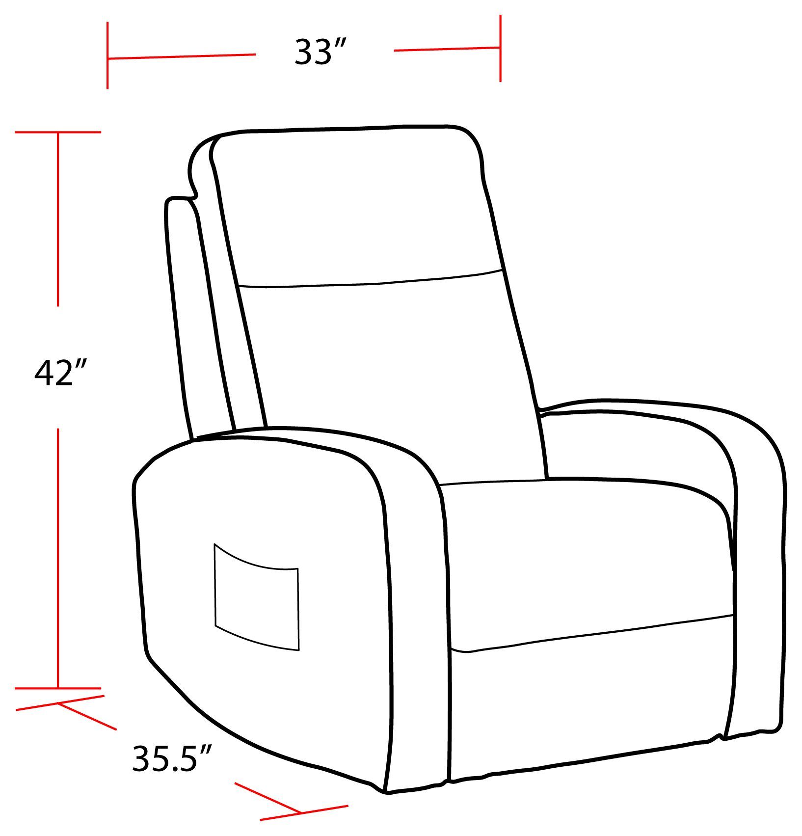 Thriller Natural Beauty Grey Power Lift Recliner