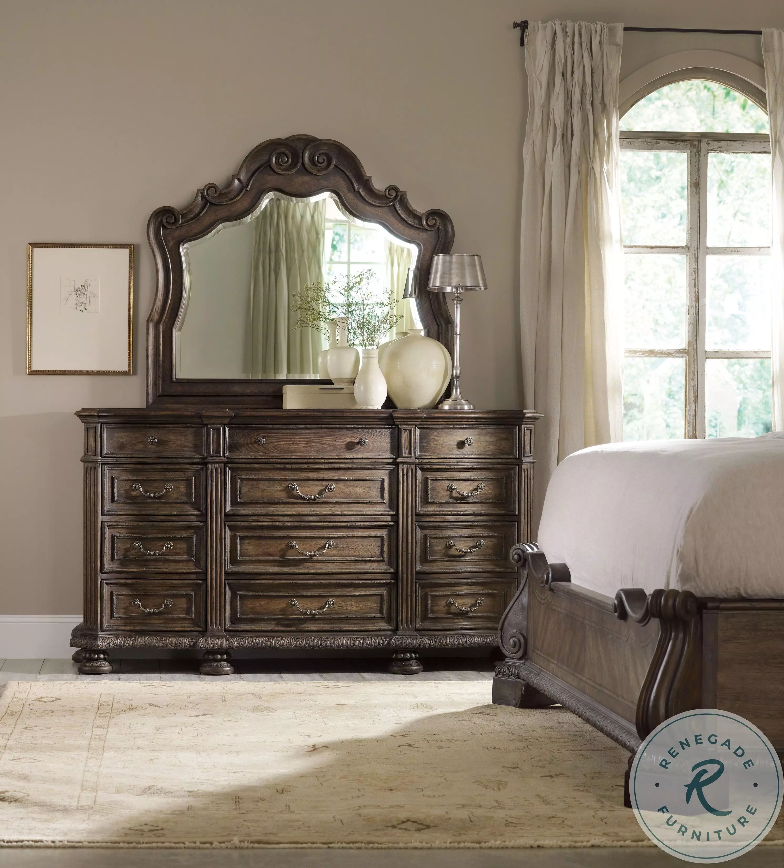 Rhapsody Brown Drawer Dresser from Hooker | Coleman Furniture