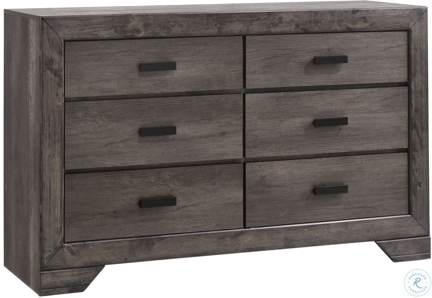 Grayson Grey Oak Dresser from Elements Furniture Coleman Furniture