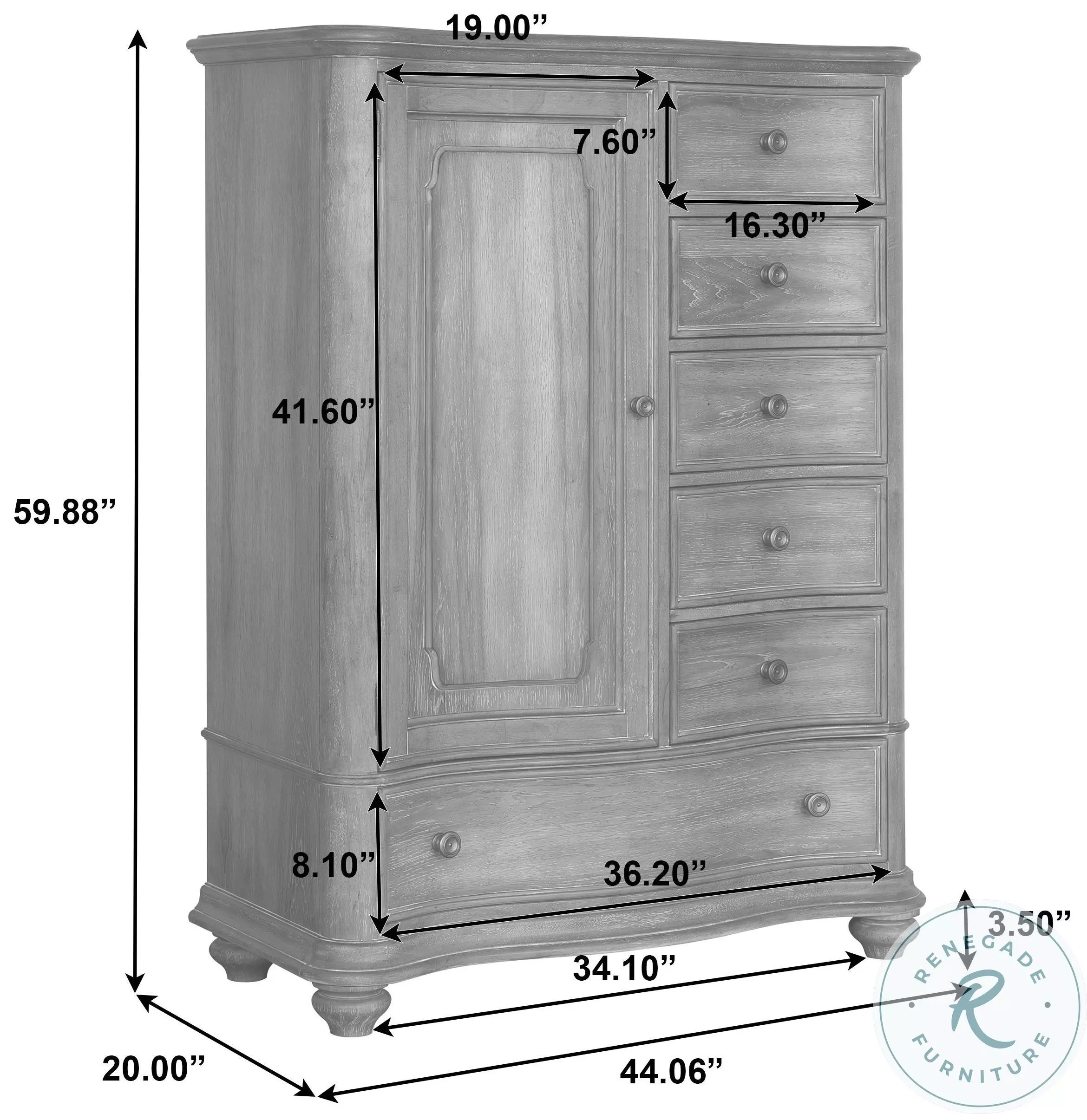 Stonegate Brown Door Chest