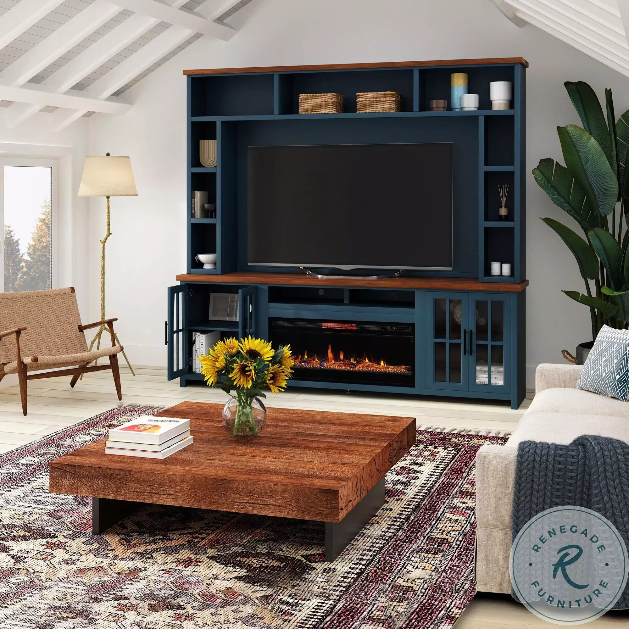 TEN DENIM STAND SHT BLUE M』 Medium Blue Denim Shirt | Stetson