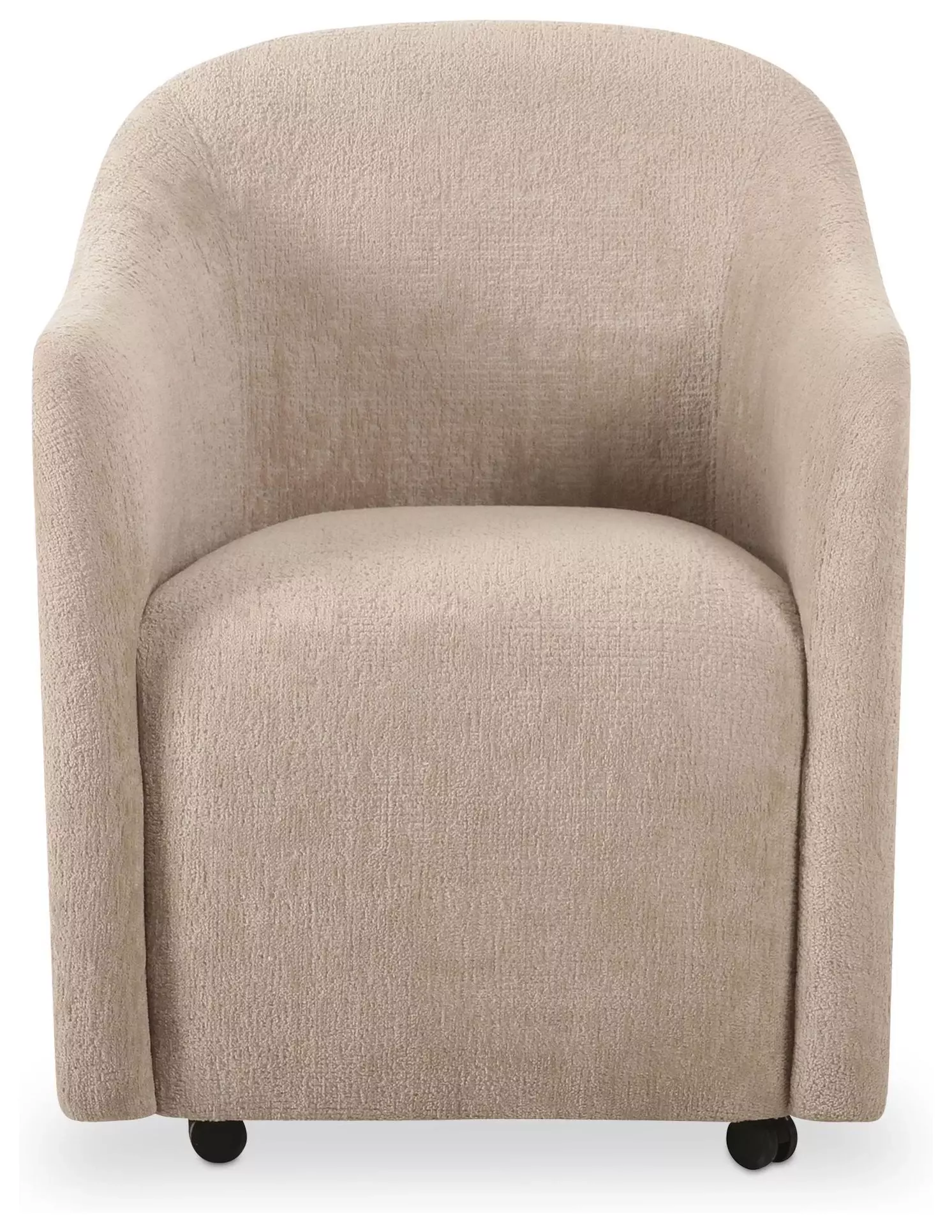 Lighting New York R-OA-1034-34 Moe's Home Collection Drava Beige Rolling Dining Chair OA-1034-34 - Open Box