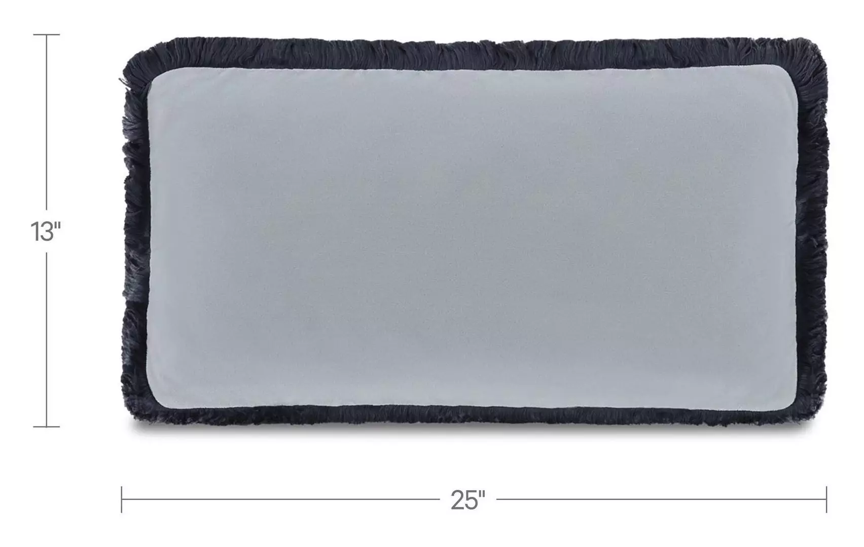 Yasmin Light Blue Lumbar Cushion