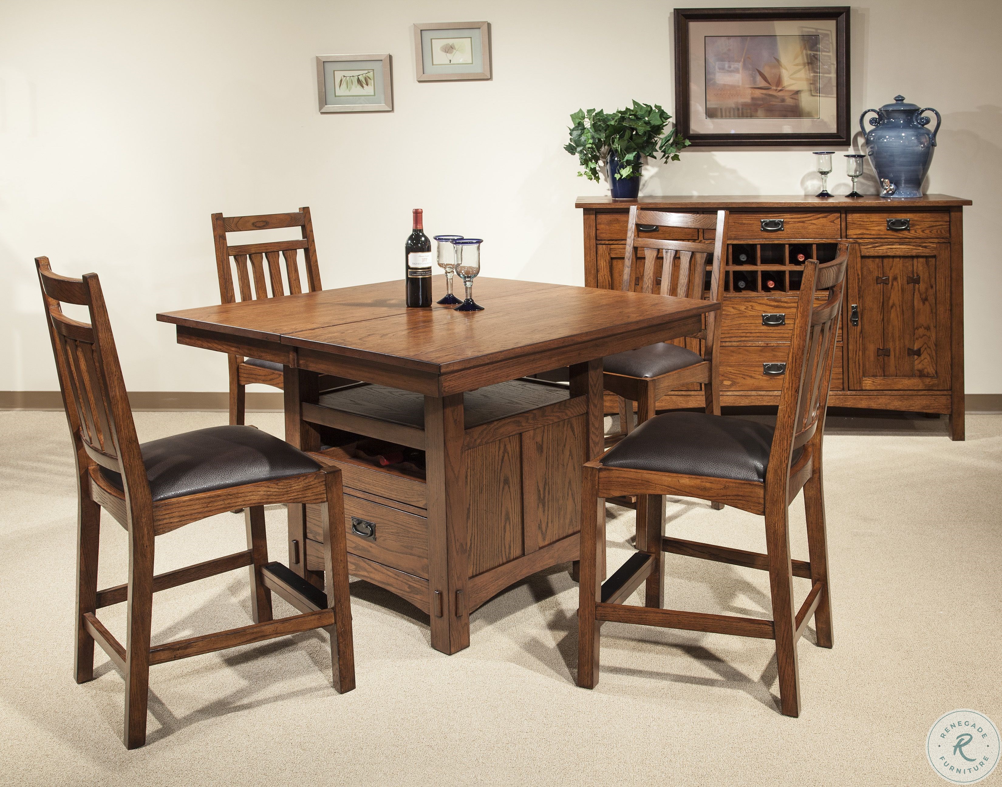Oak Park Server from Intercon Coleman Furniture