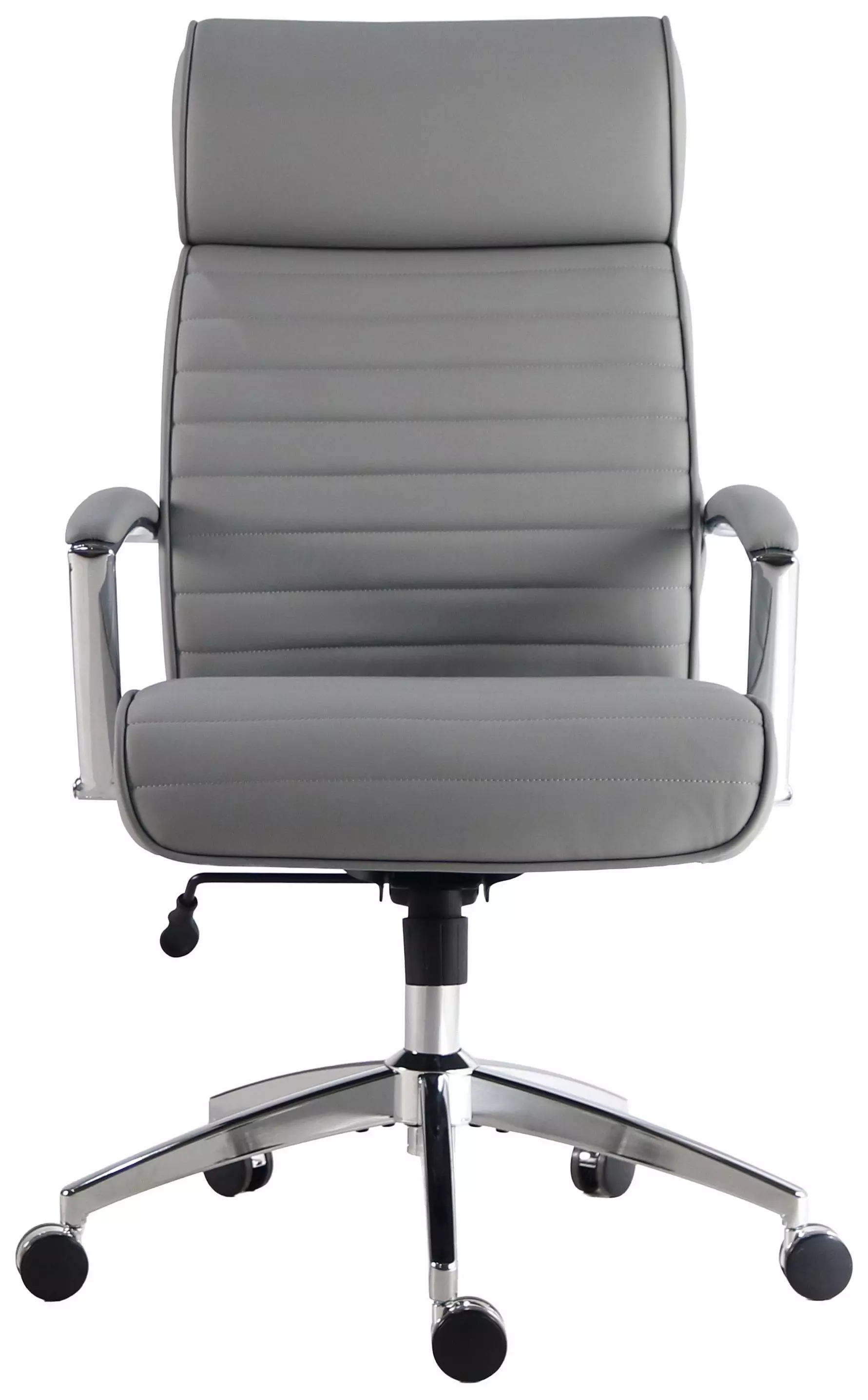 DC 602 SFGR Softy Gray Upholstered Tall Desk Chair From Parker