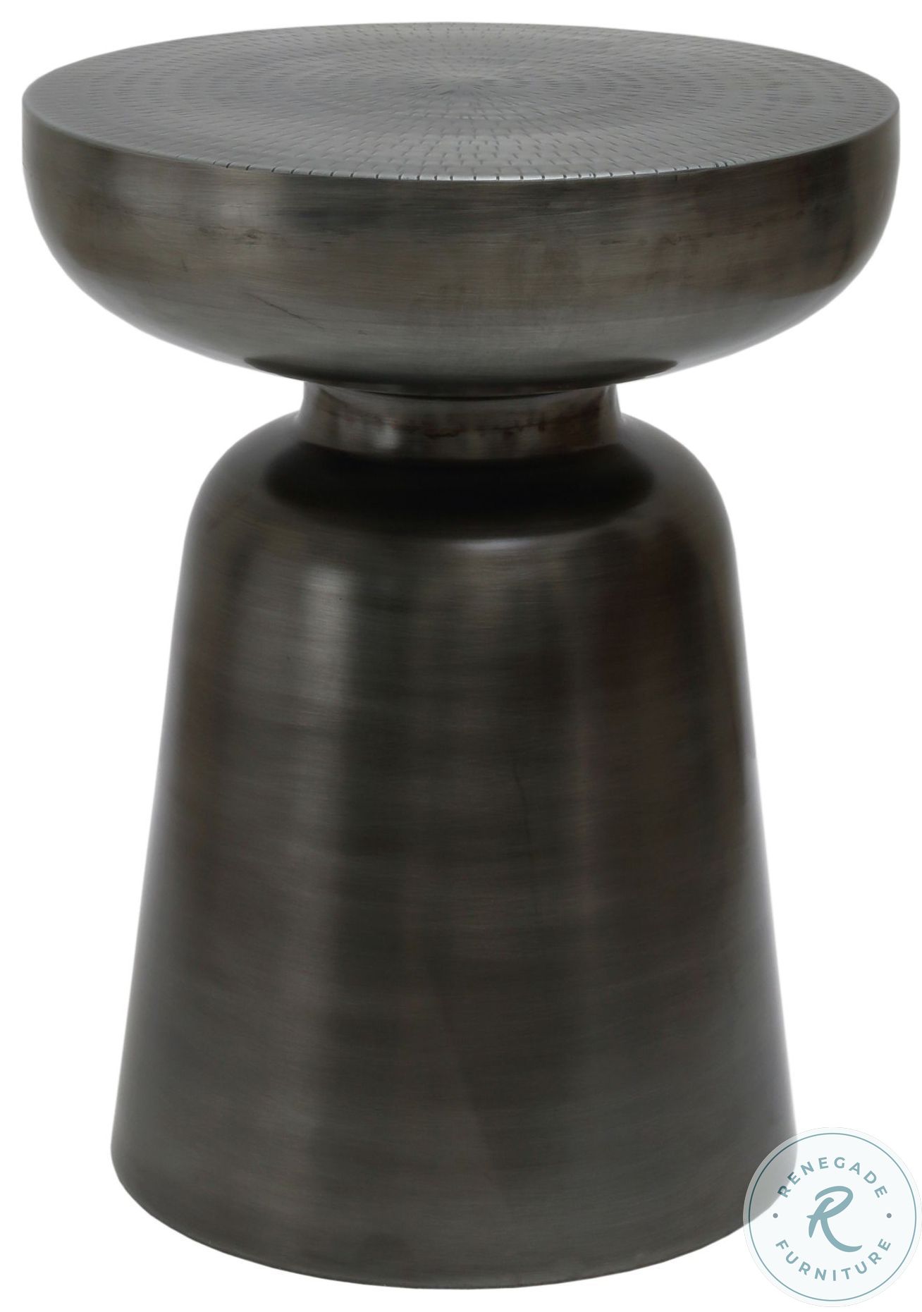 Arthur Antique Zinc Accent Table from Moes Home Coleman Furniture