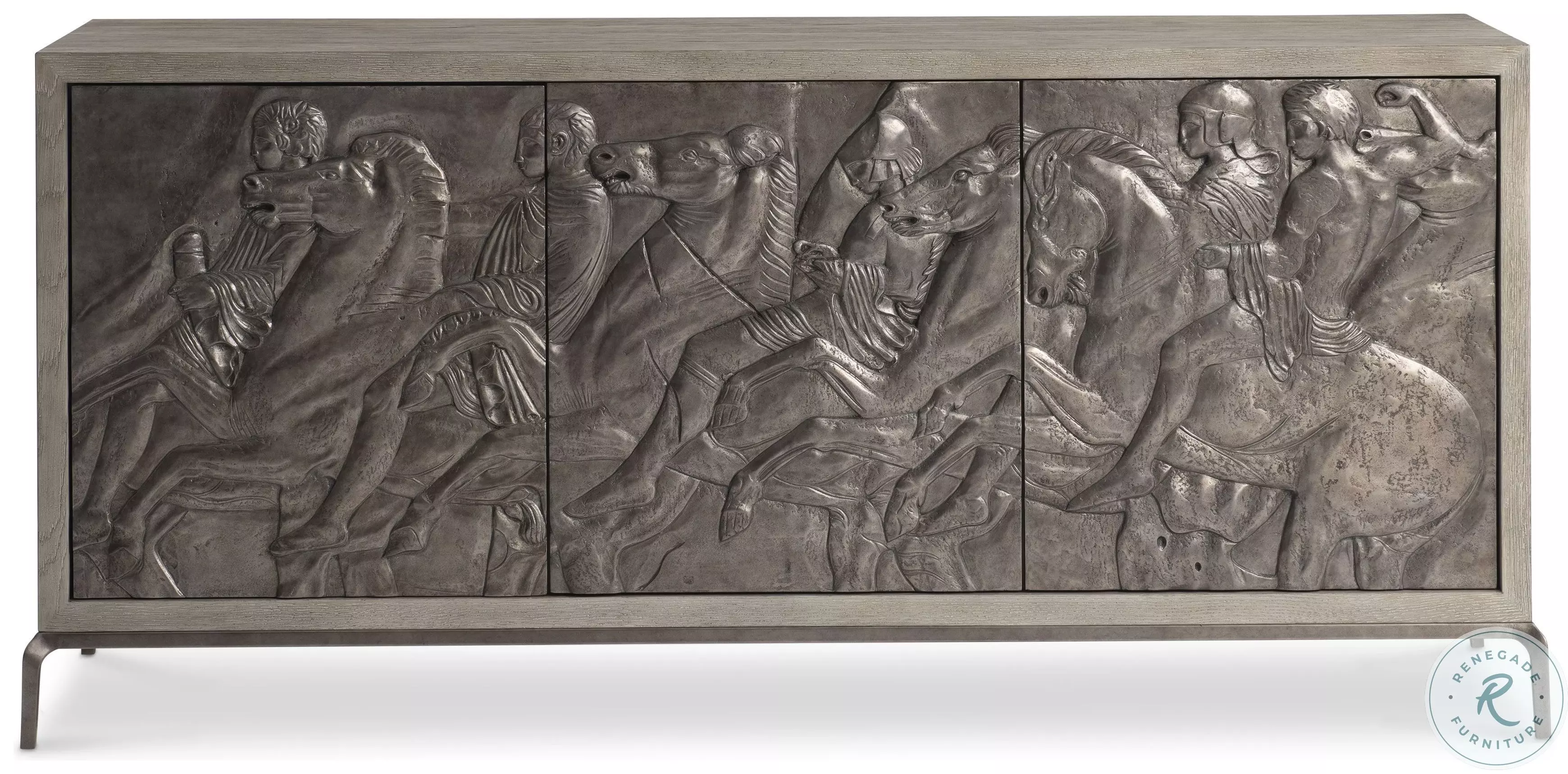 Elysia Weathered Greige And Dark Bronze Buffet From Bernhardt