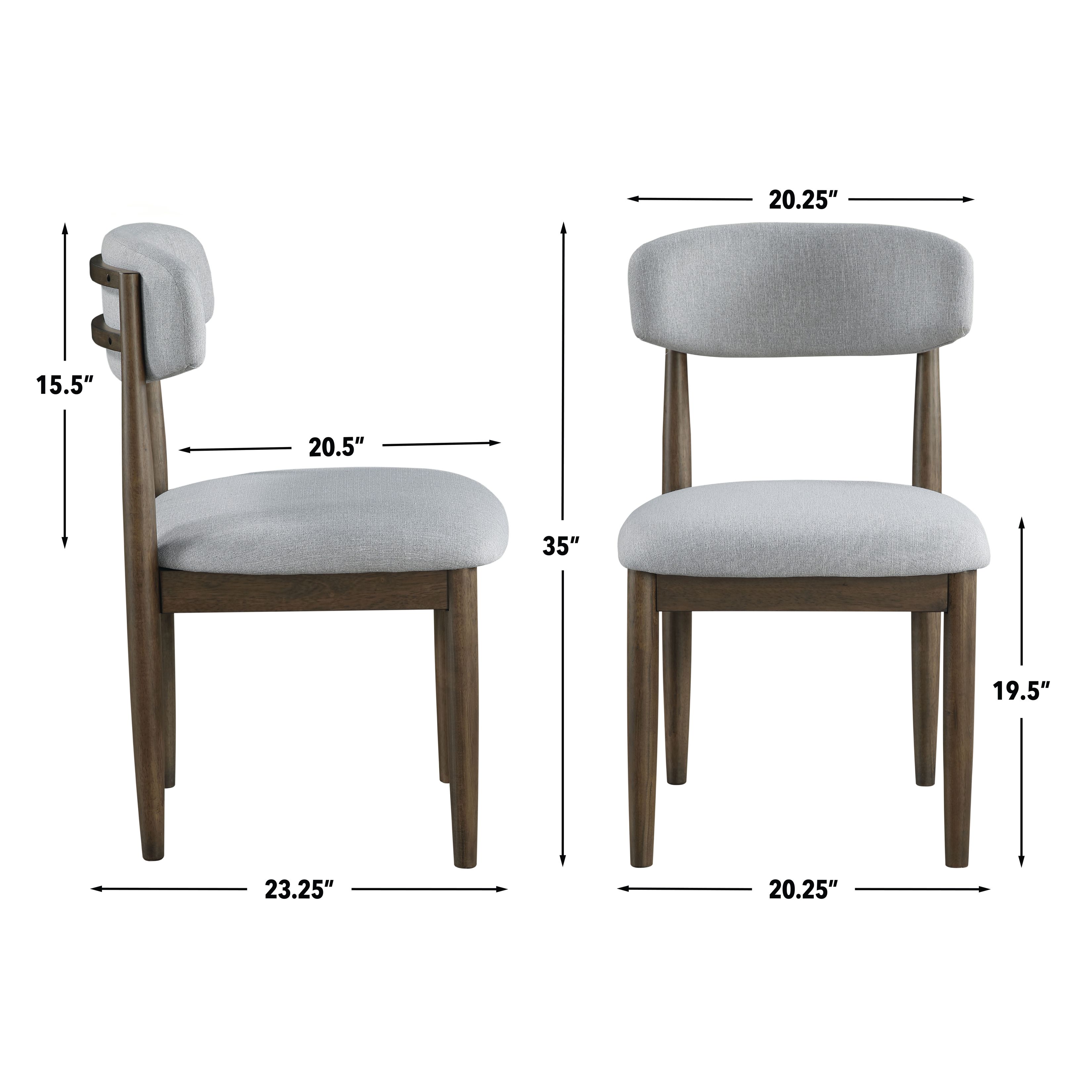 Burlington Brown and Gray Side Chair
