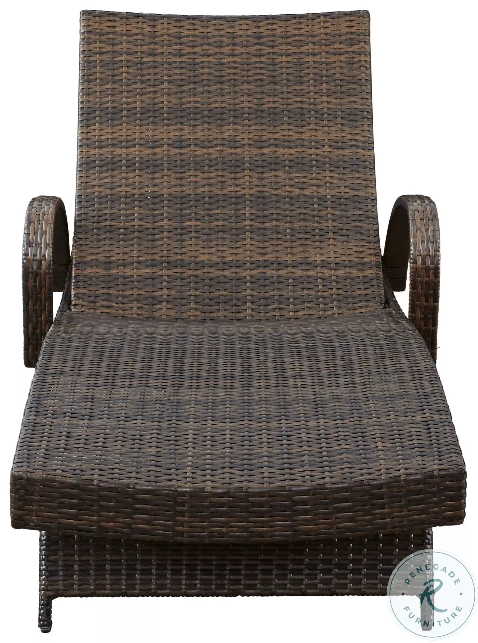 Kantana Brown Outdoor Chaise Lounge Set of 2 from Ashley
