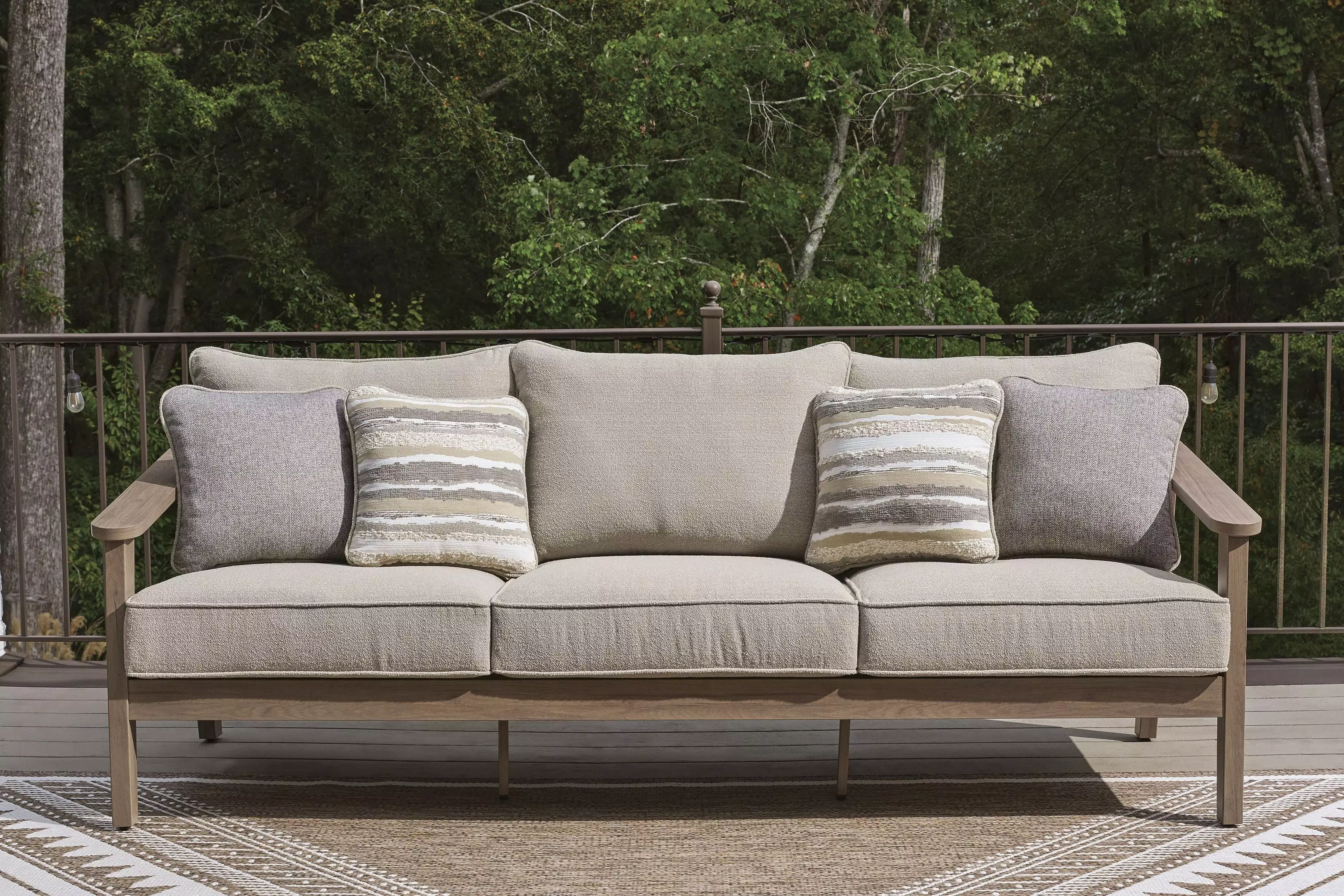 Francis Beach Gray Performance Fabric 89