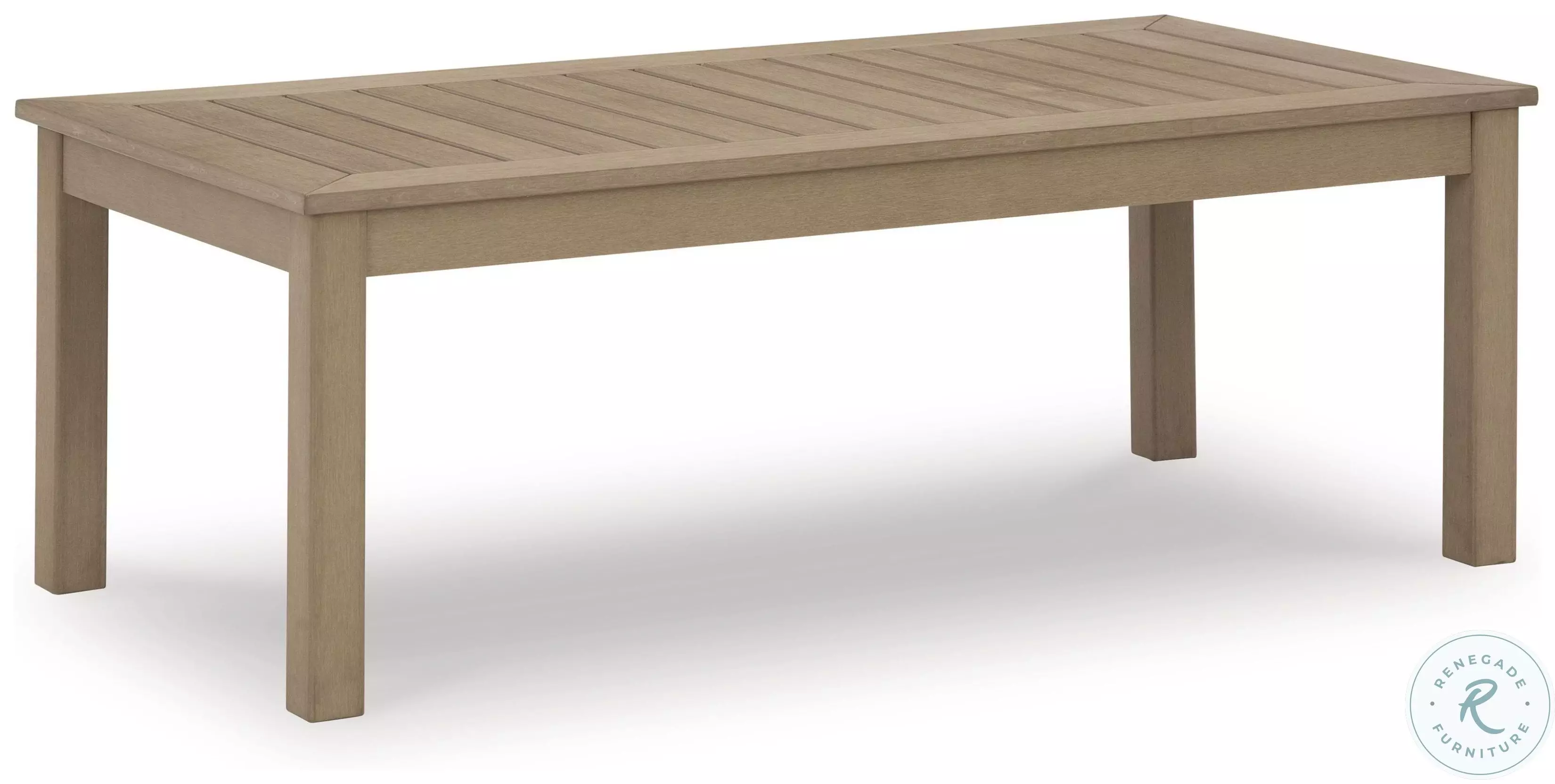 Hallow Creek Driftwood Outdoor Cocktail Table From Home Gallery