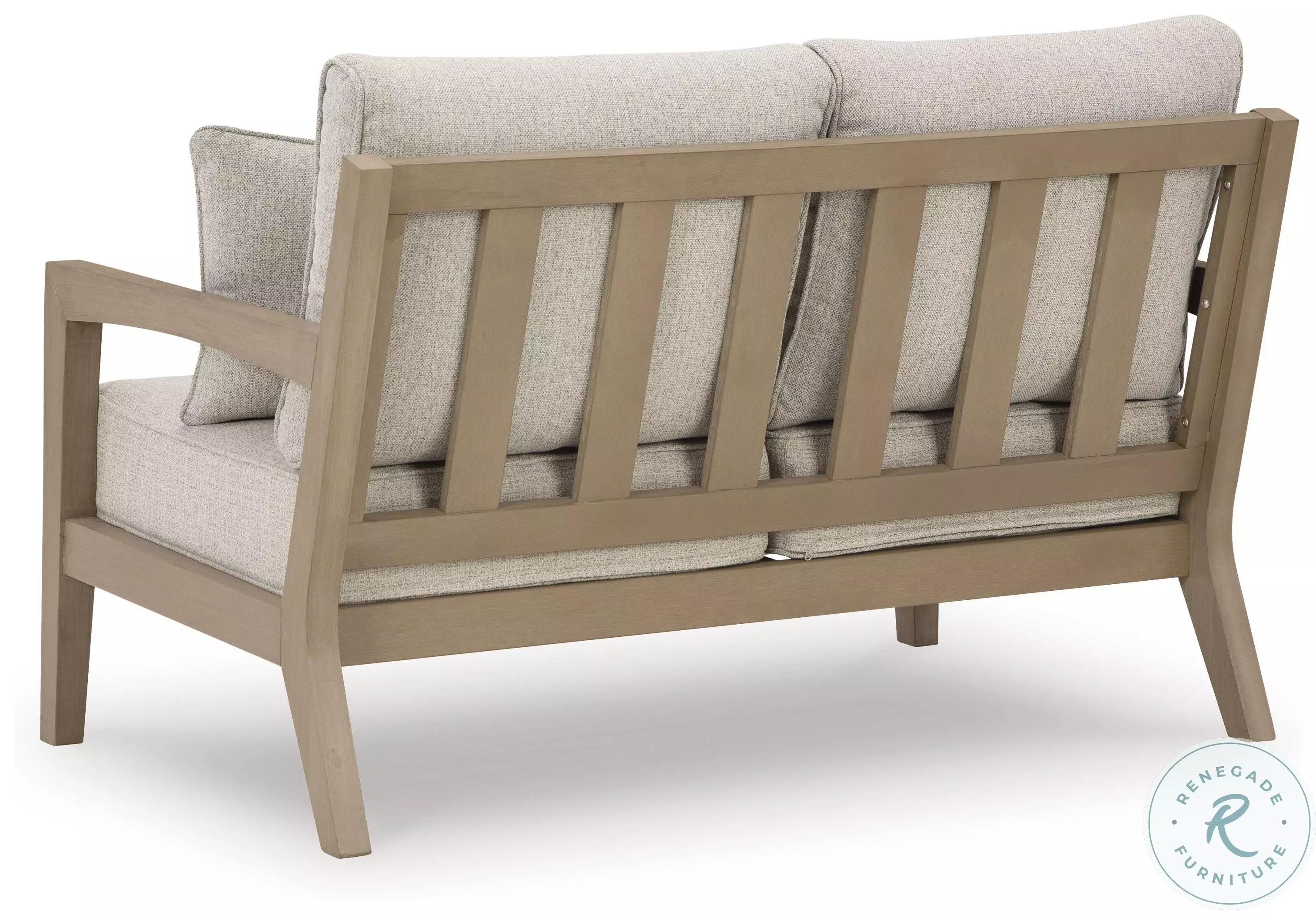 Hallow Creek Driftwood Outdoor Living Room Set from Ashley