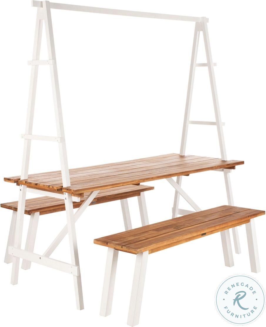 tommy bahama outdoor living del mar two piece outdoor curved sectional sofa on Town Wood Brown And Black Outdoor 3 Piece Counter Height Dining Table Set From Ashley Coleman Furniture