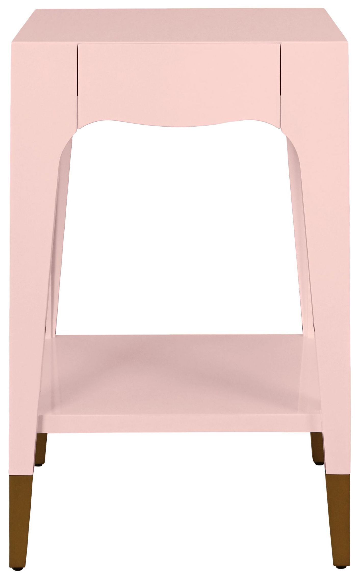 Patti Pink Rectangular Side Table From World Aways | Coleman Furniture