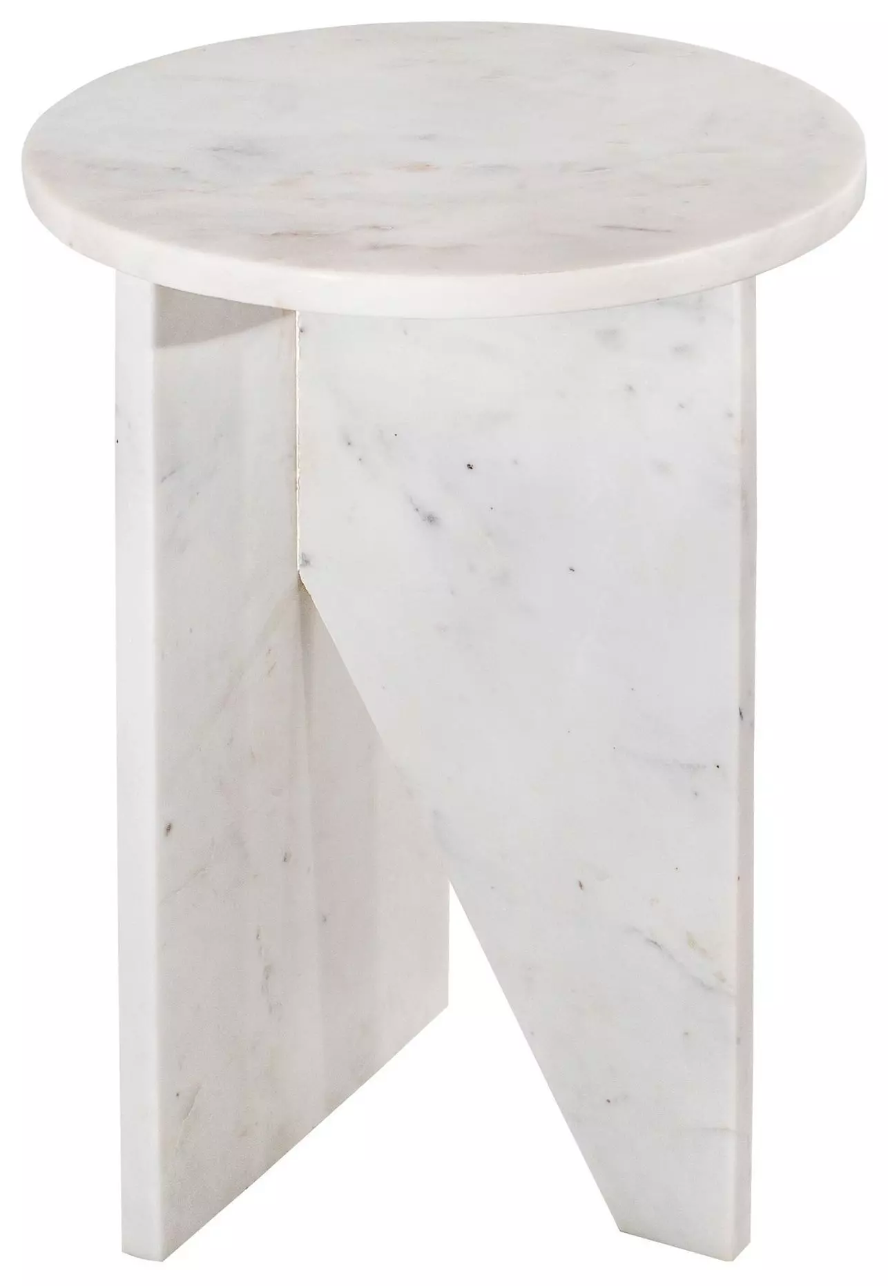 Moe's Home Collection PJ-1021-18 Grace 20 X 14 inch PJ White Marble Accent Table
