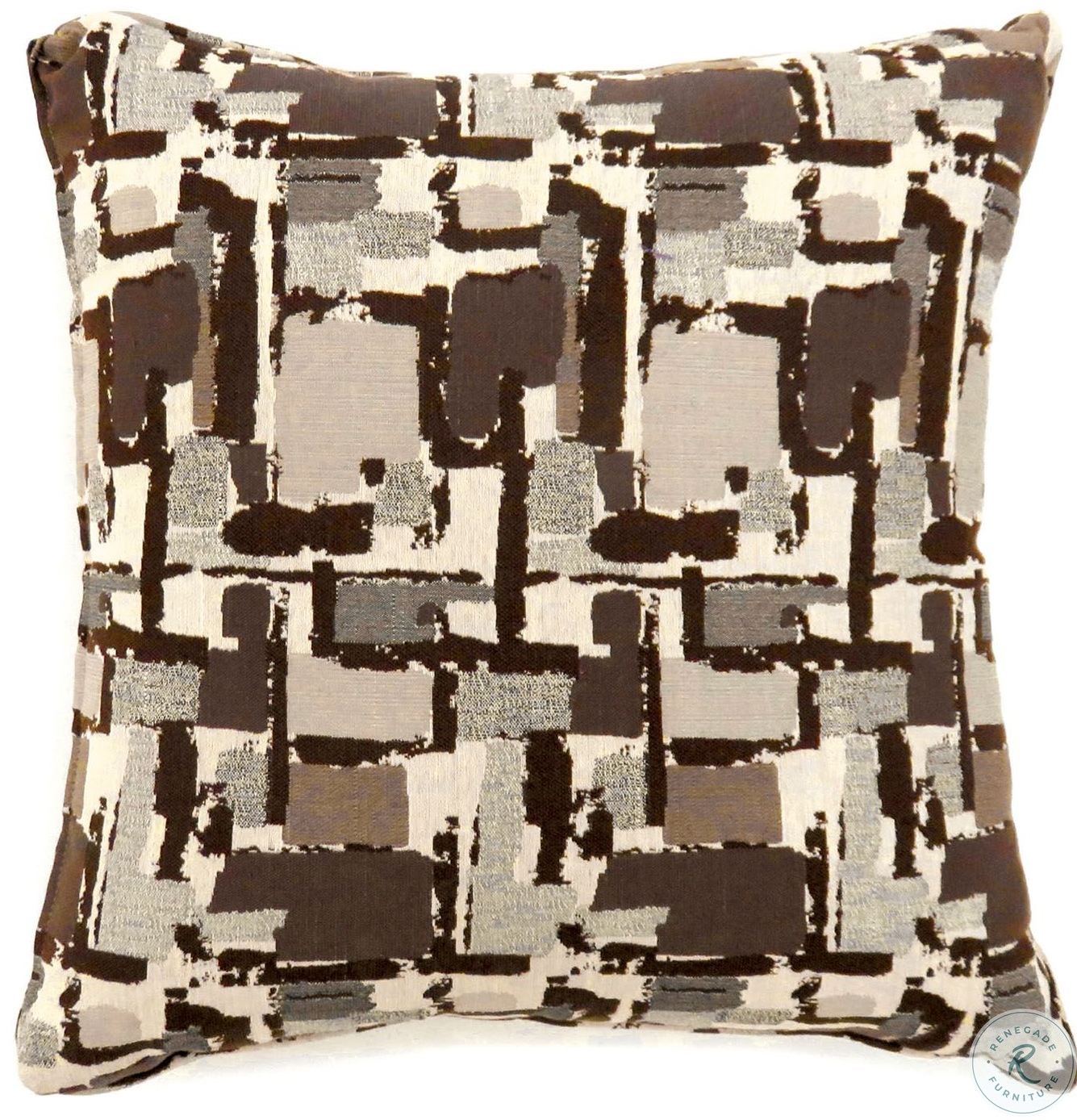 Concrit Brown 18" Pillow Set of 2