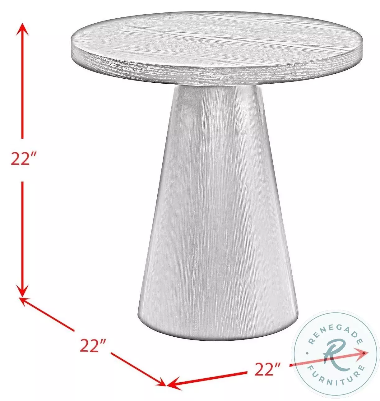 Canal Black End Table