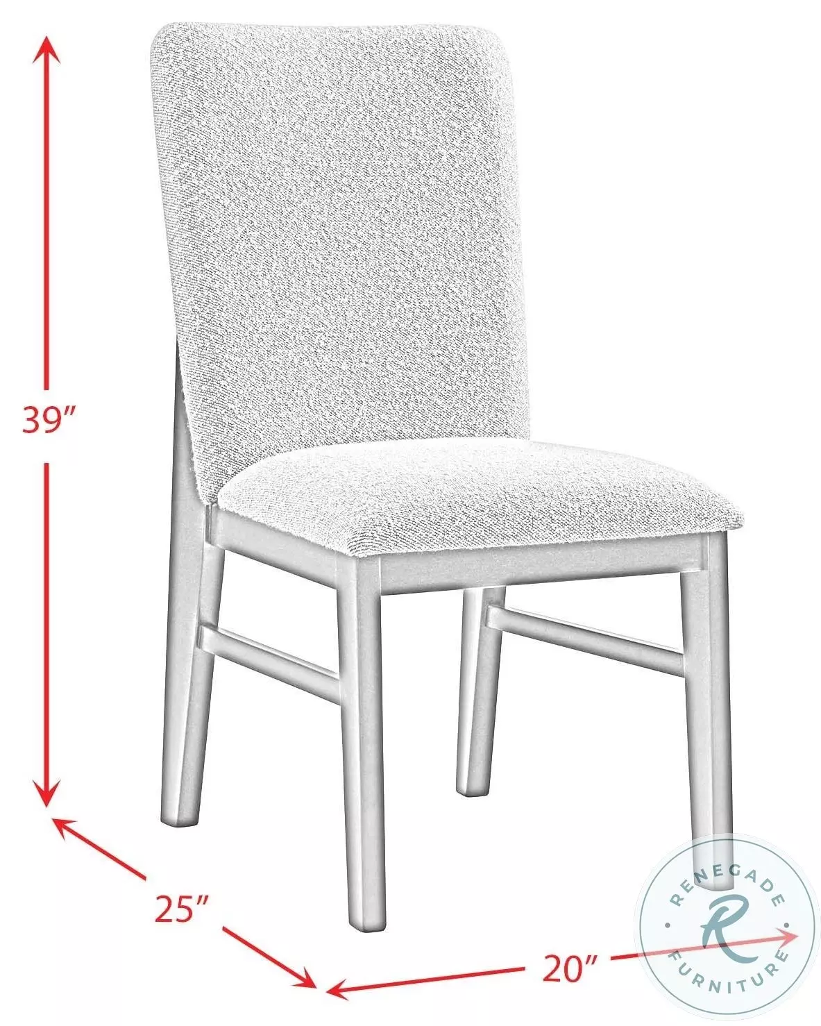 Canal Black And Gray Dining Chair Set Of 2