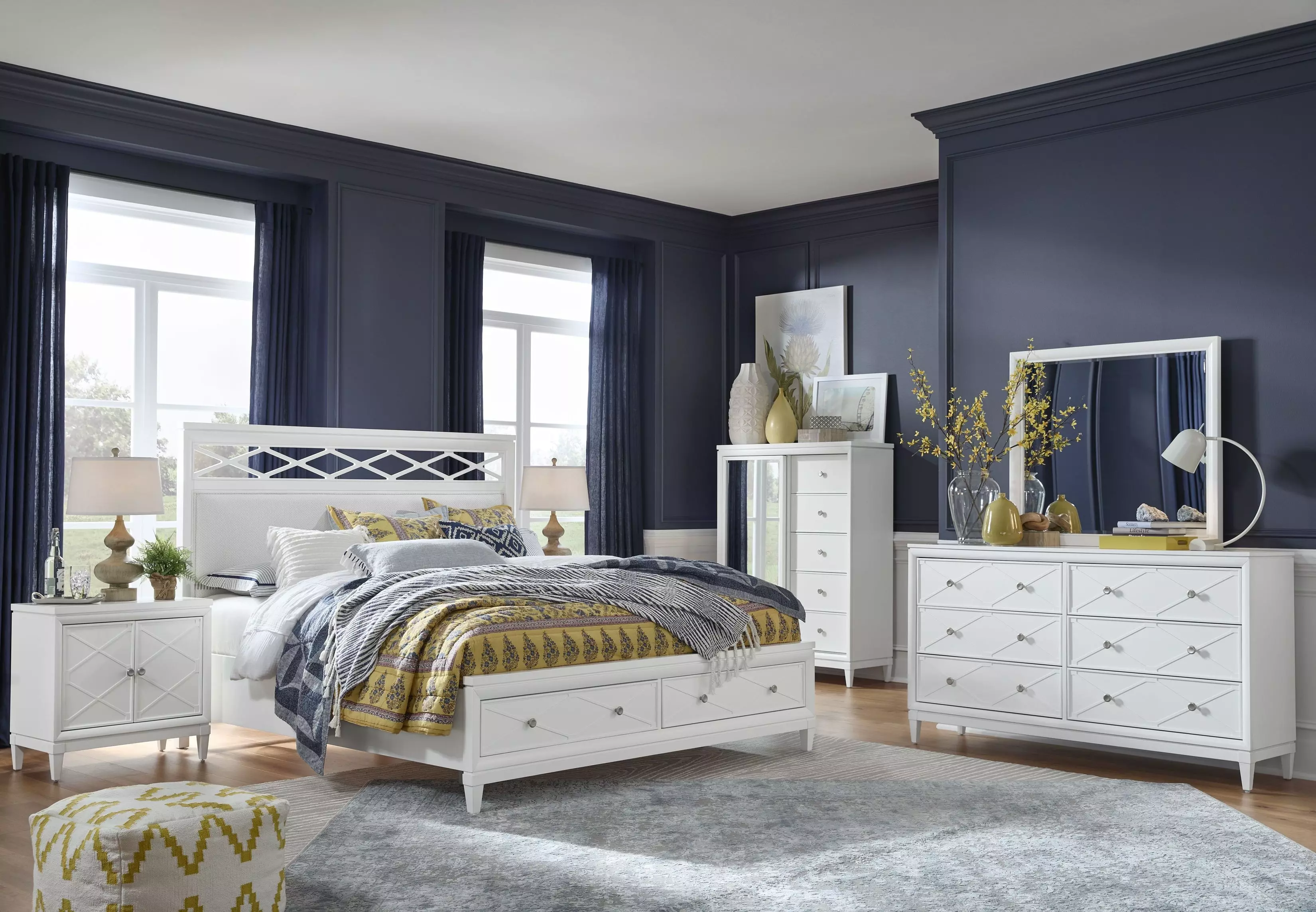 Springhouse Whisper White 6 Drawer Dresser From Magnussen Home