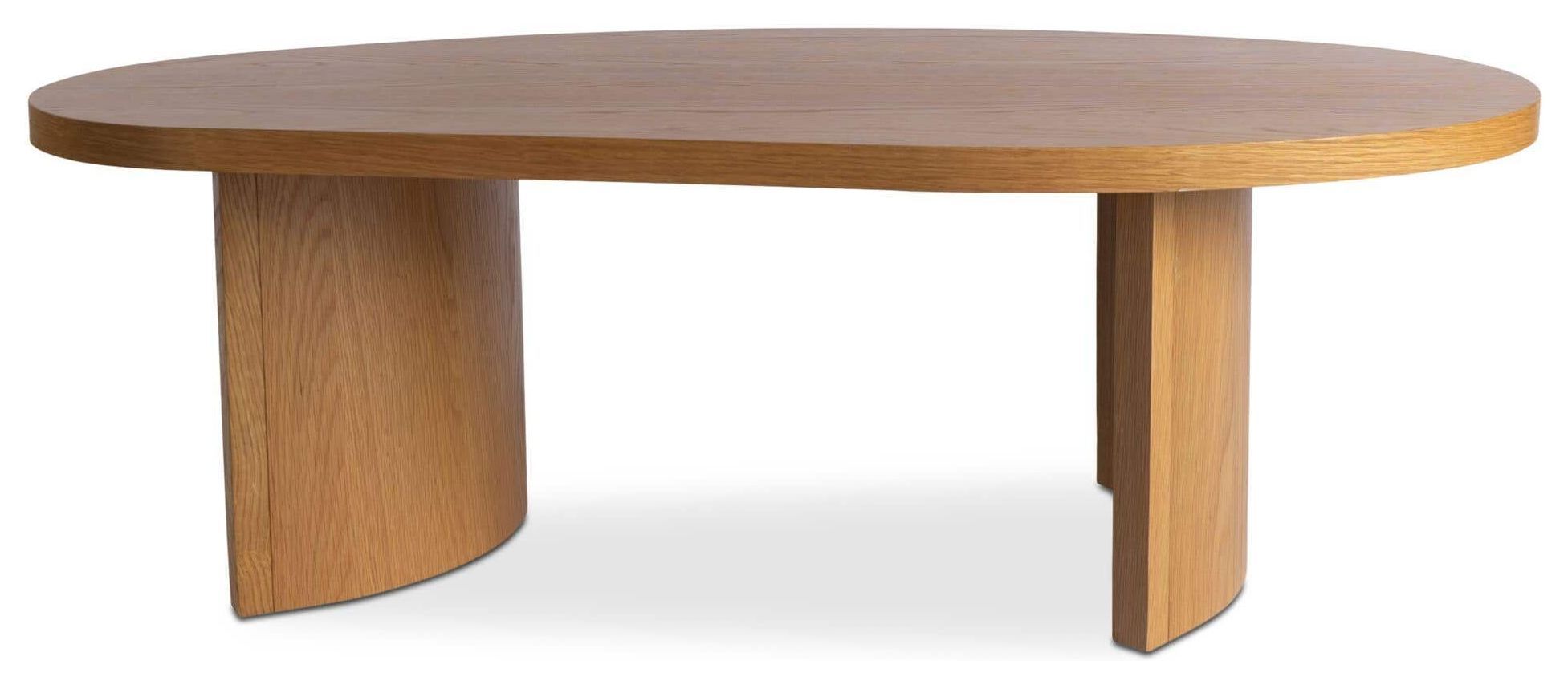 Louise Natural Free Form Coffee Table From Moe Furniture | Coleman