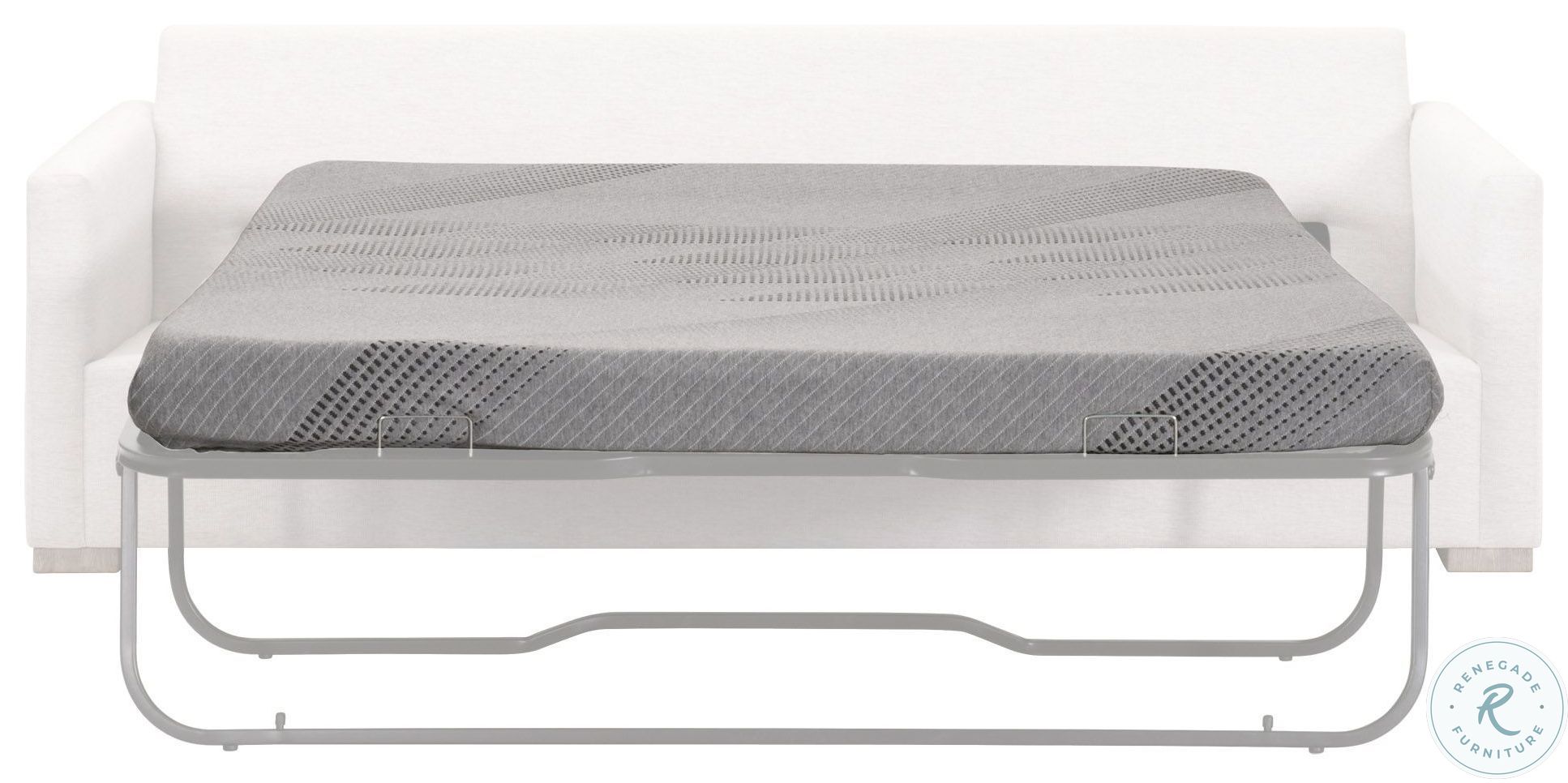 Stitch & Hand Grey Sleeper Sofa Queen Mattress From Essentials for