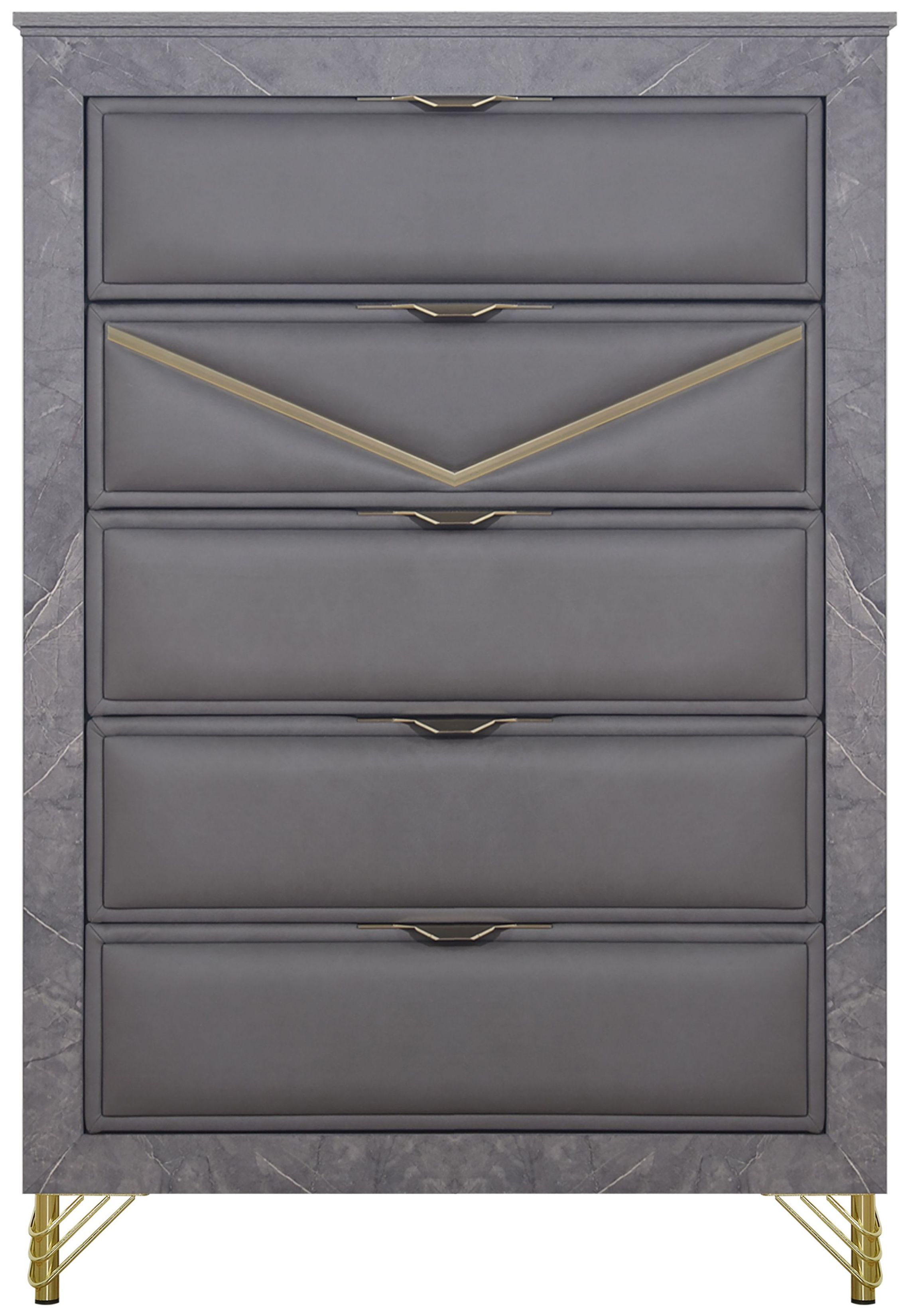Symetry Drawers Symmetry Charcoal 5 Drawer Chest From Ashley Furniture | Coleman Furniture