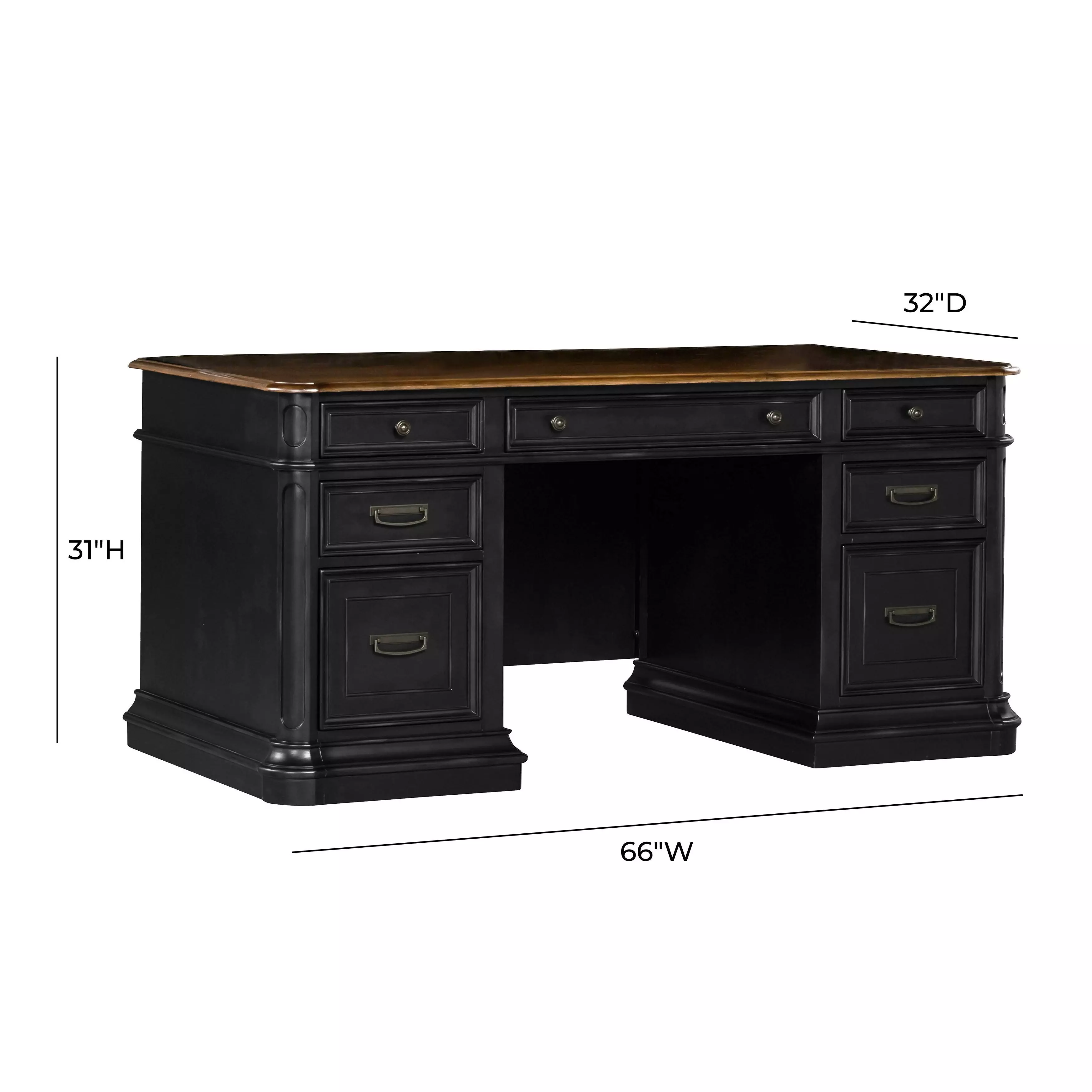 Roanoke Black Credenza