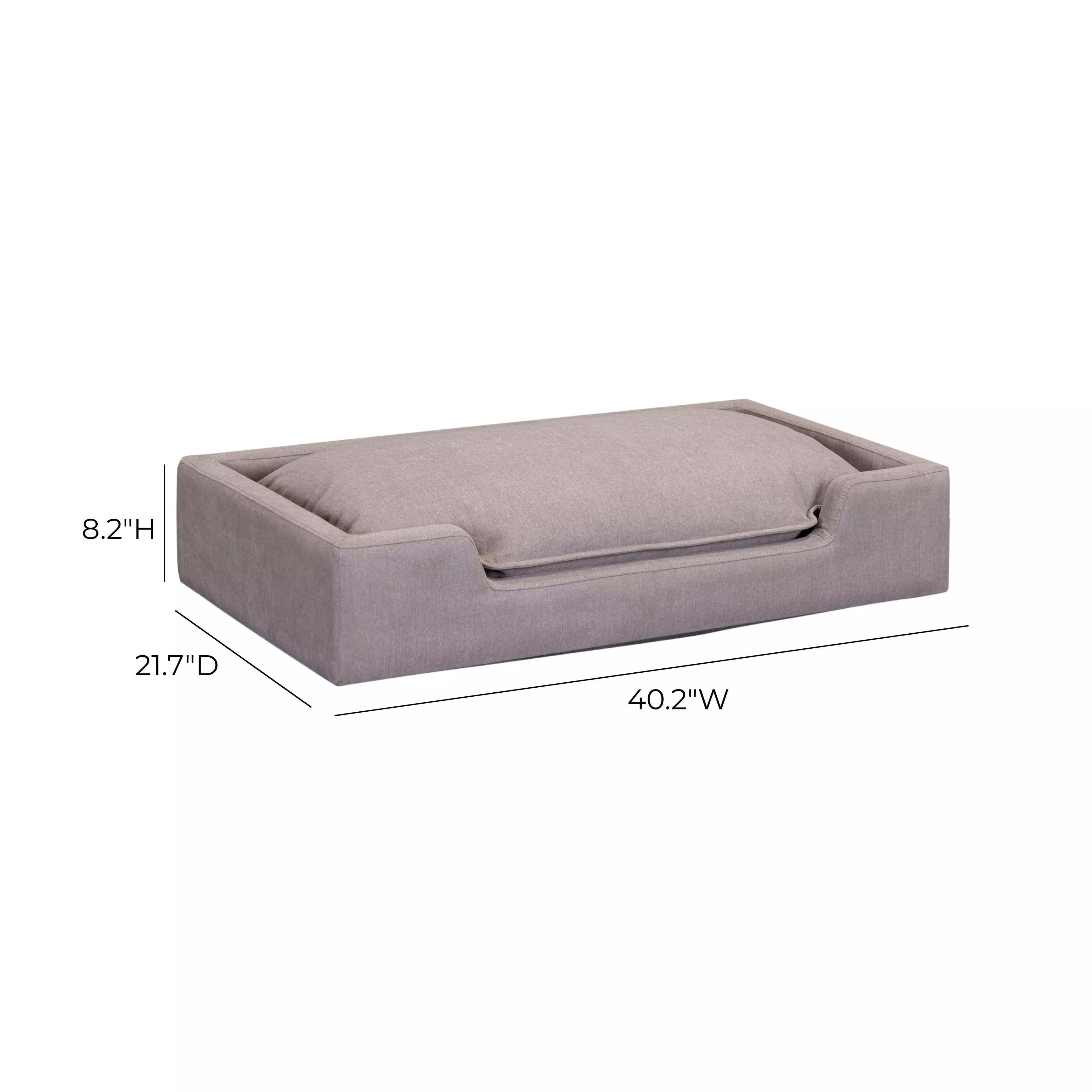 Cali Slate Modular Pet Bed