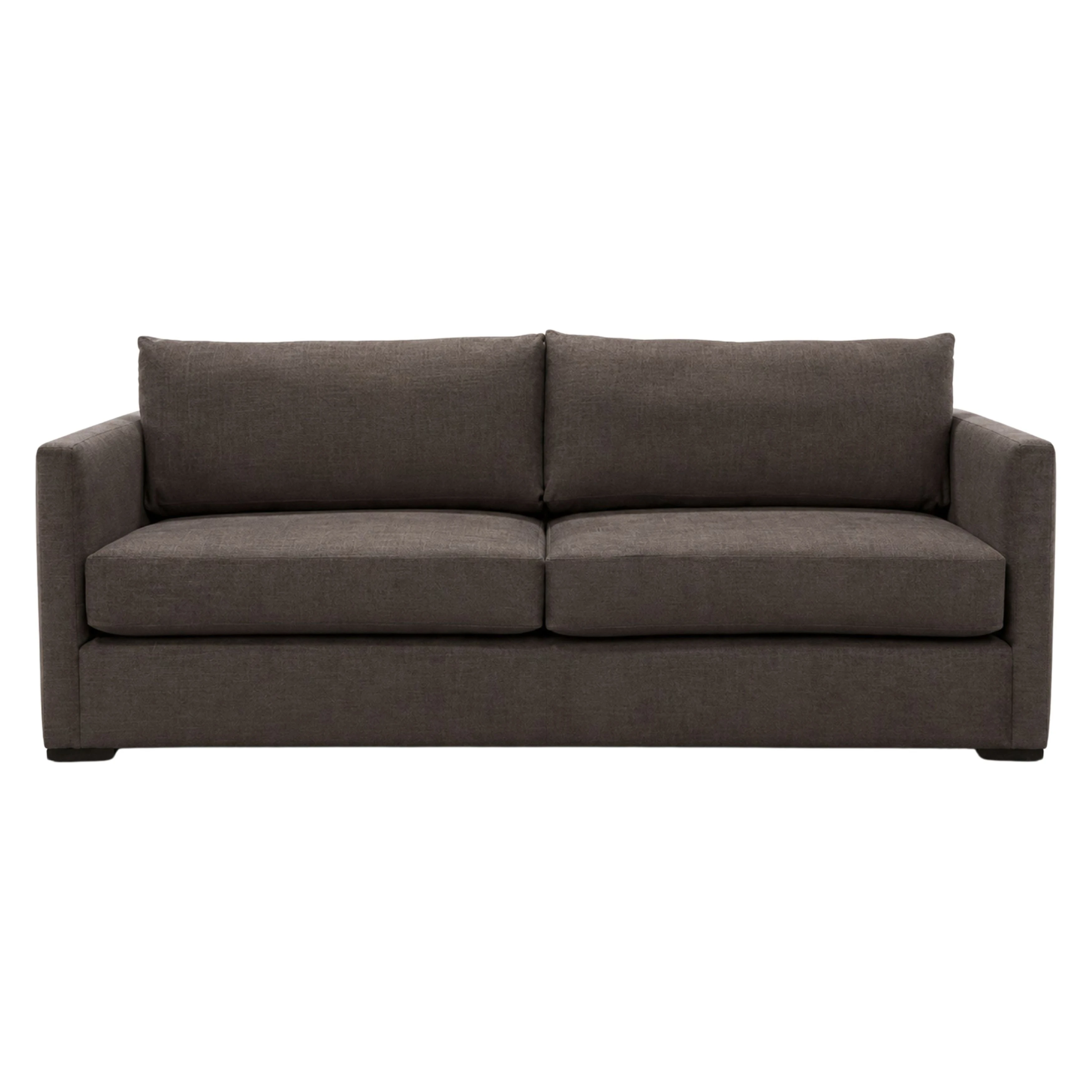 Portsmouth Java Brown Textured Chenille Sofa From Coleman