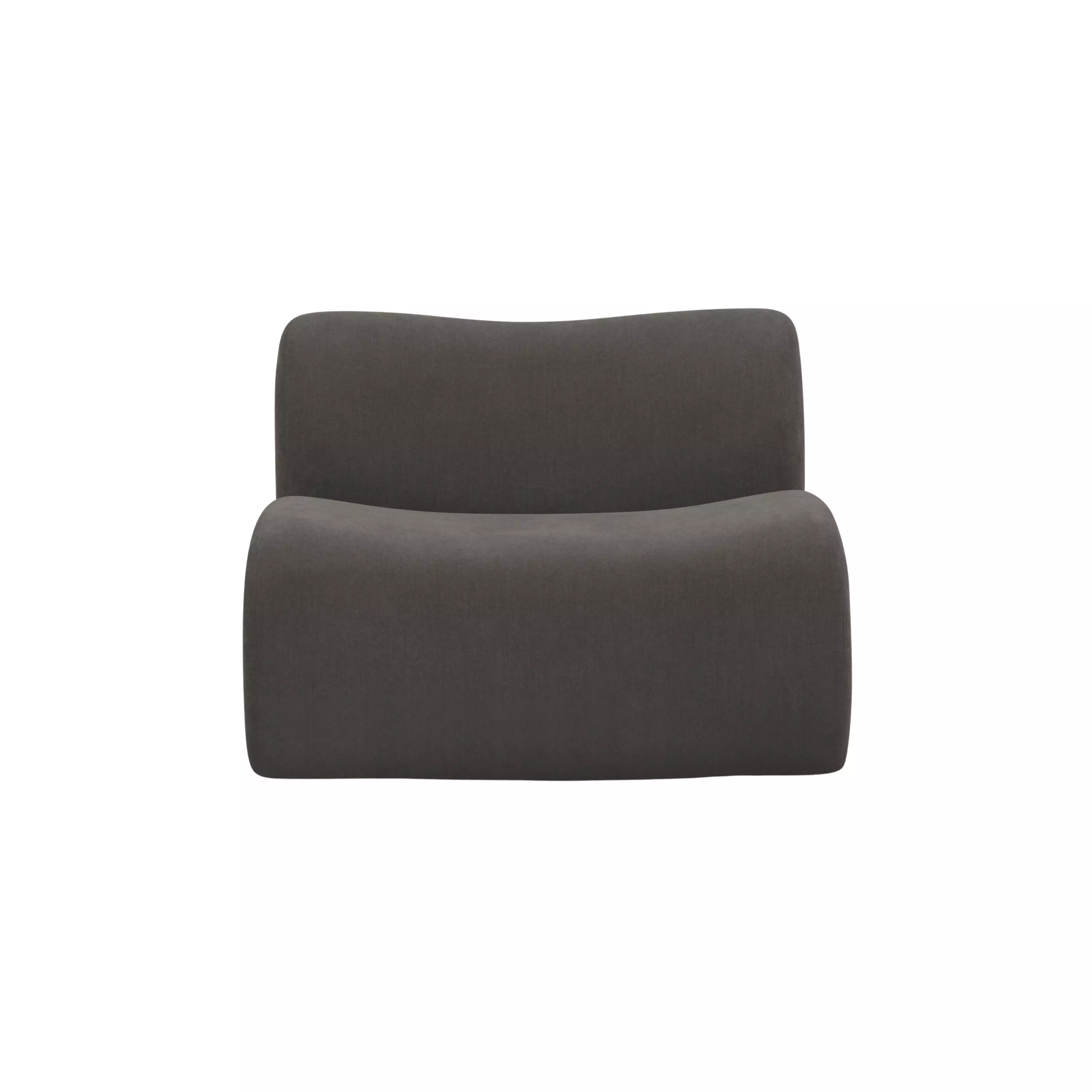 Zenith Charcoal Gray Upcycled Fabric Modular Sectional | Coleman