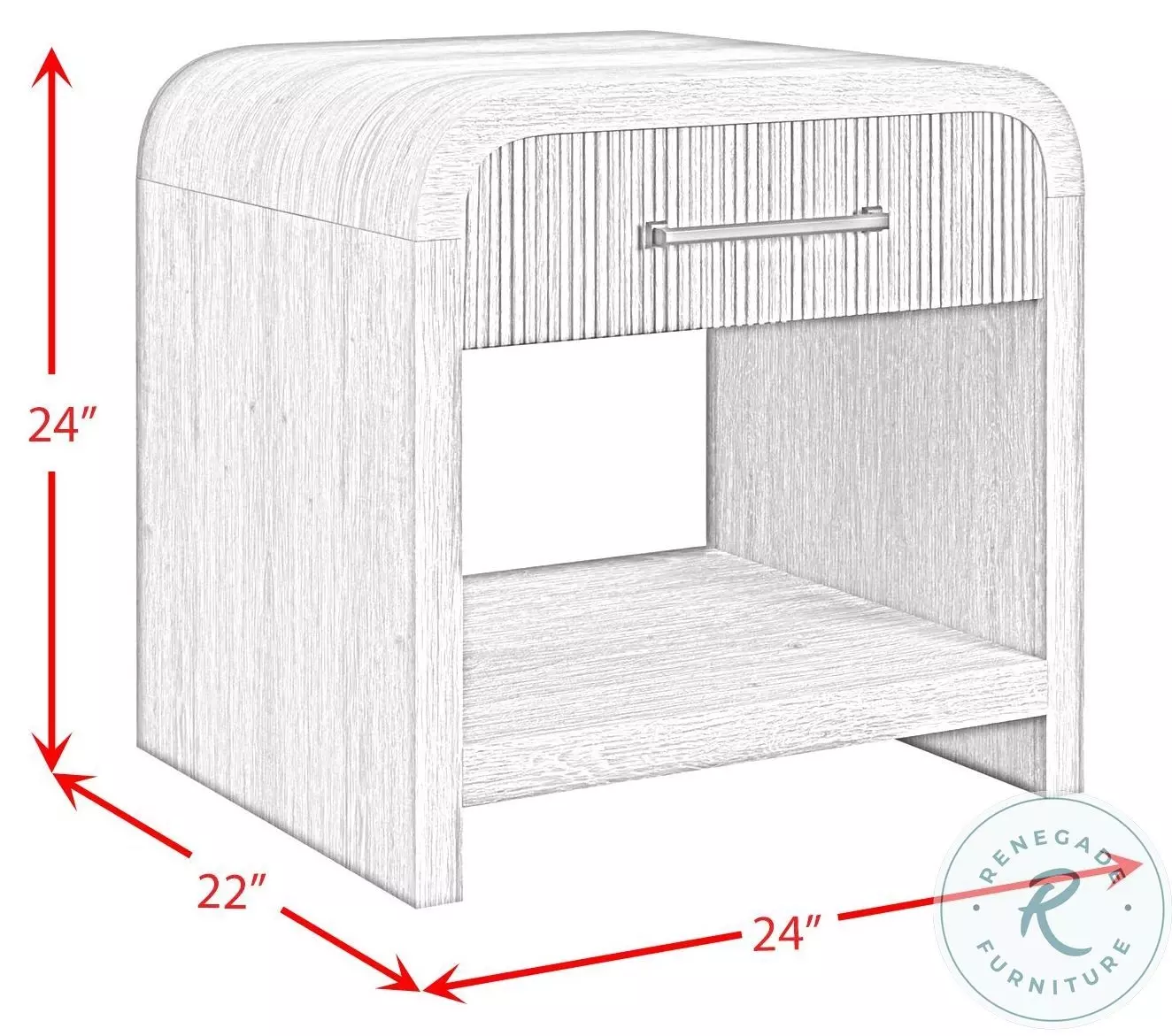 Woodridge Natural End Table