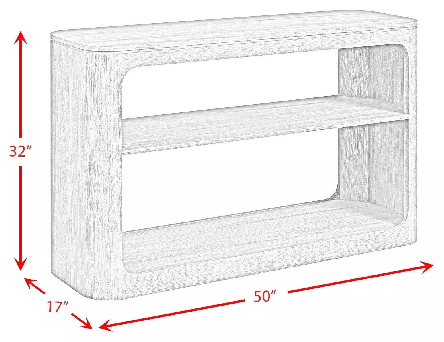 Camelot Black Rectangular Sofa Table