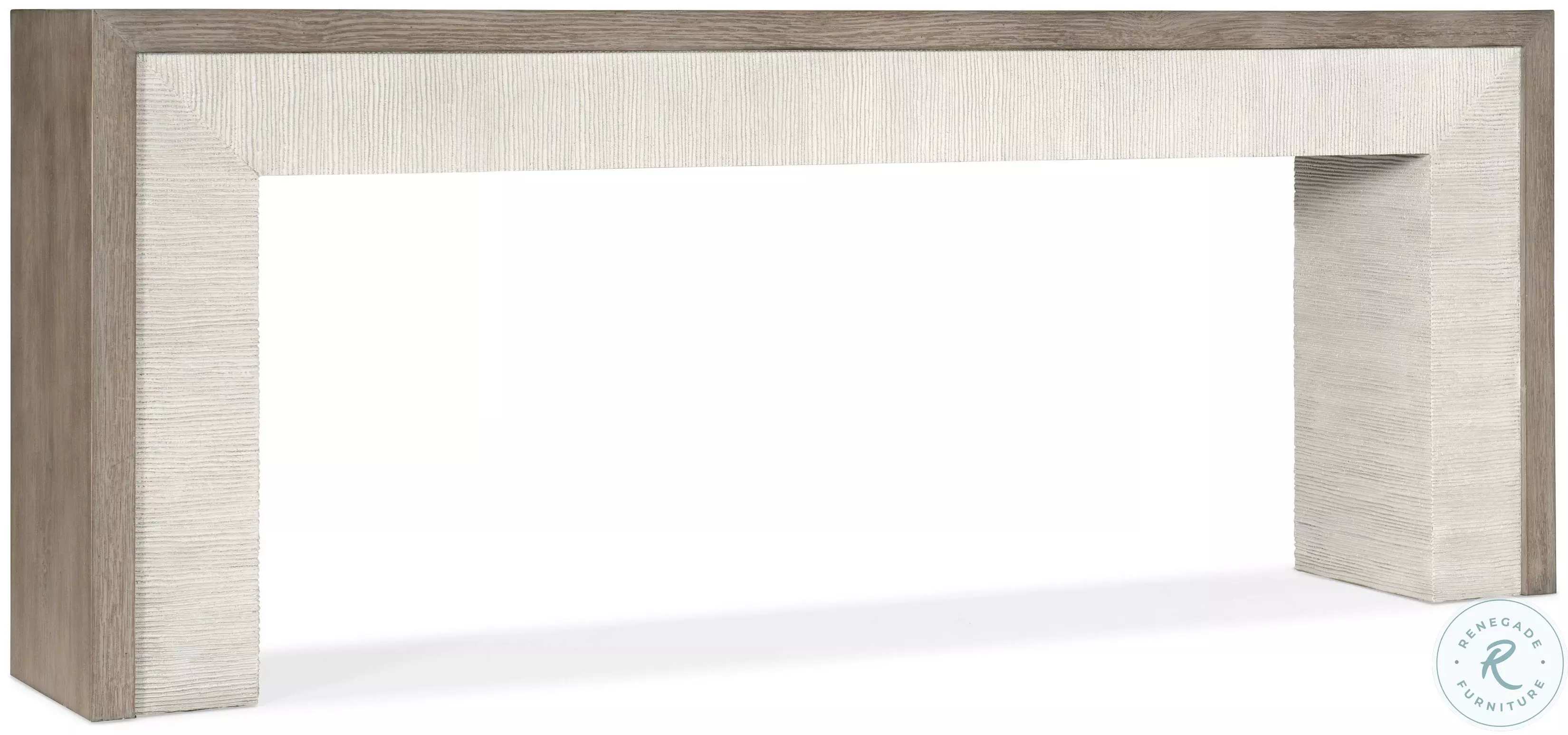 Serenity Gray Washed Oak Skipper Console Table From Hooker