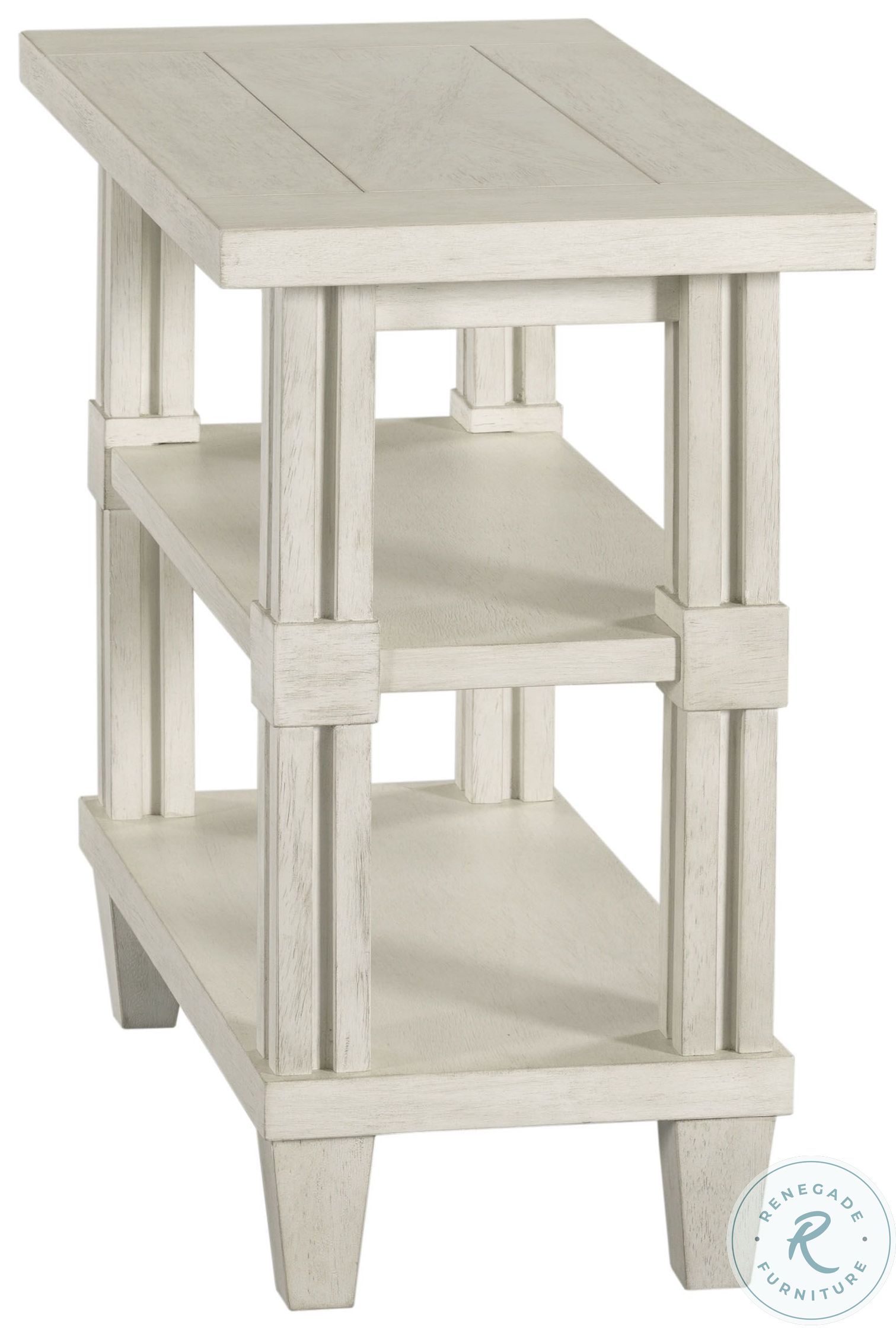 Grand Bay White Wayland Chairside Table From American Drew Coleman