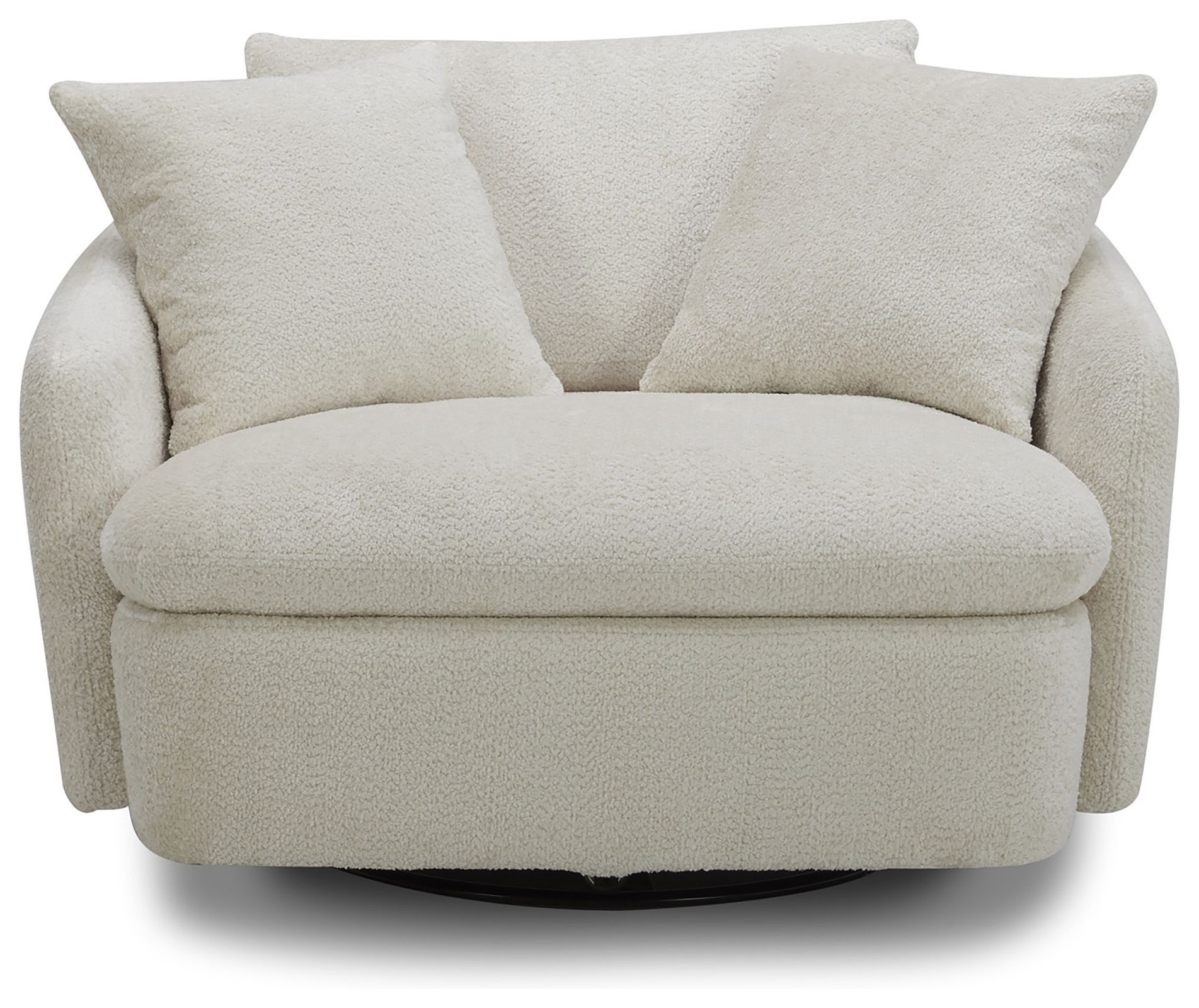 Boomer Utopia Sand Large Swivel Chair From Home Gallery Stores | Home