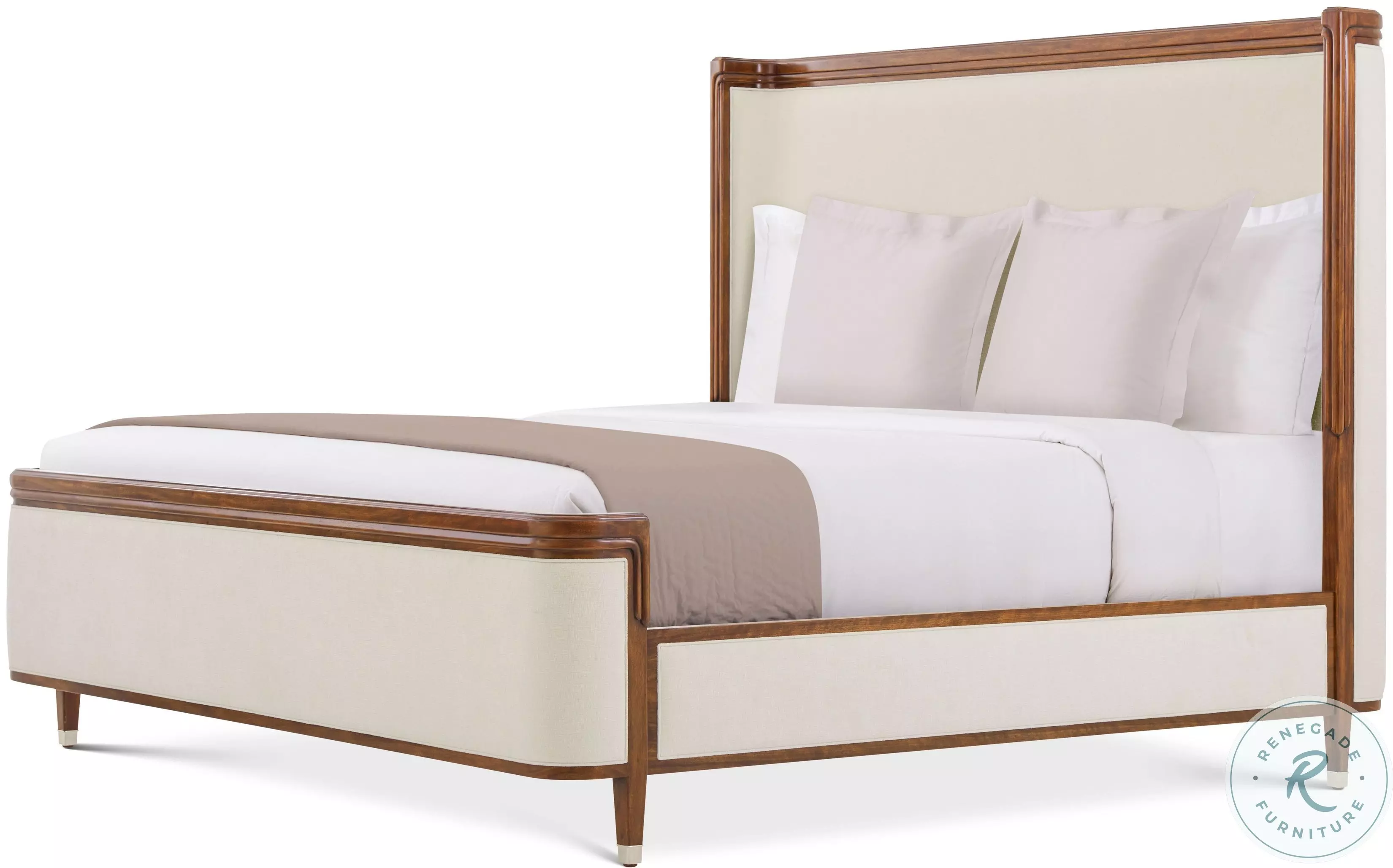 Dorchester Mayfair King Upholstered Panel Bed From Theodore