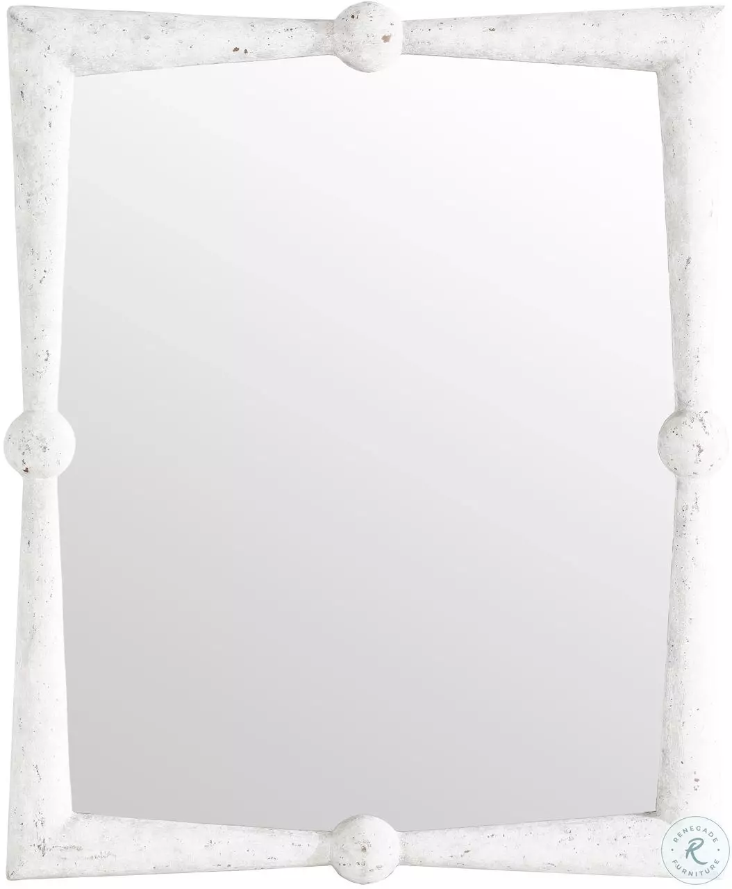 Scarlett Antique White Mirror from Gabby | Coleman Furniture
