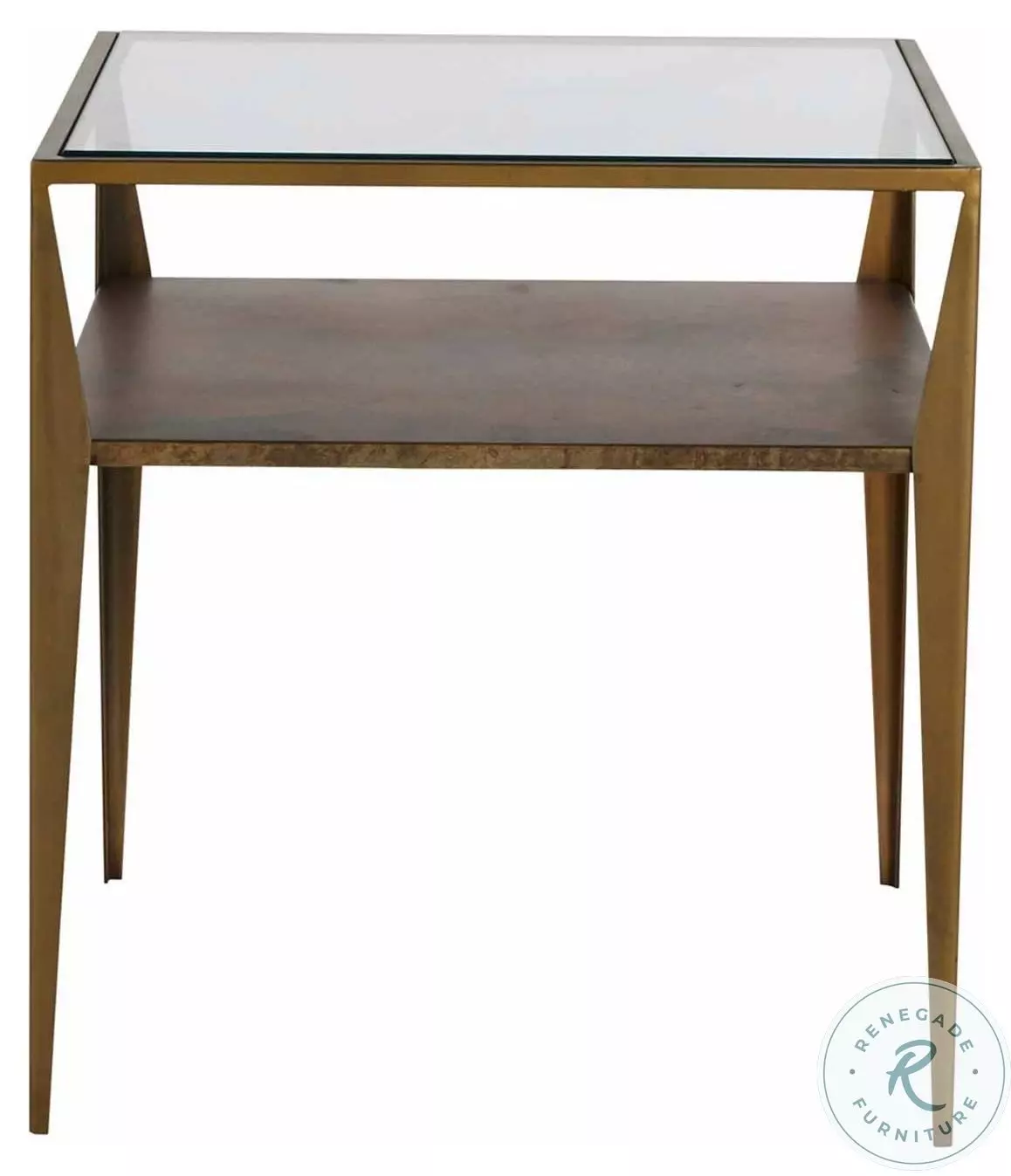 Winona Light Brass Side Table From Home Gallery Stores | Home