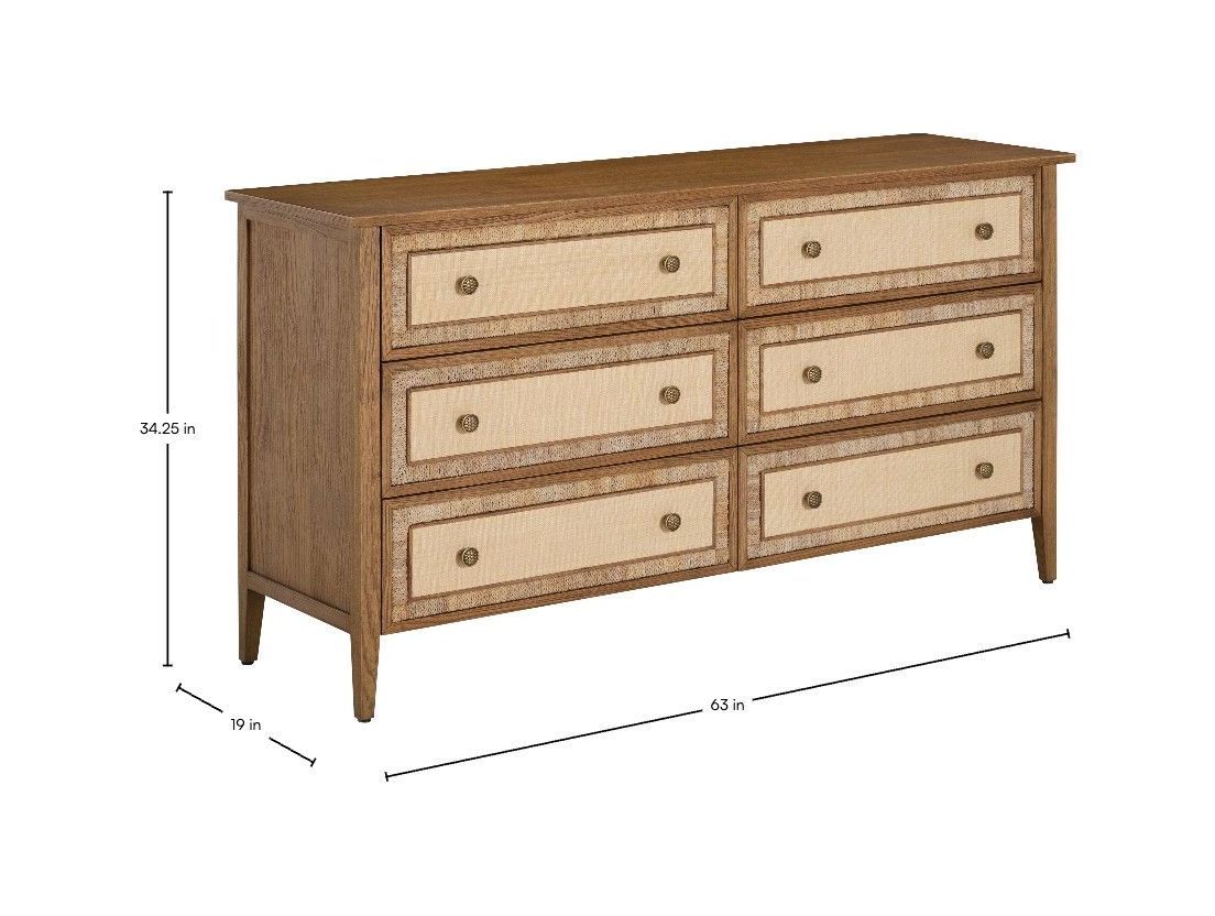 Grand Bermuda Sandbar 6 Drawer Dresser