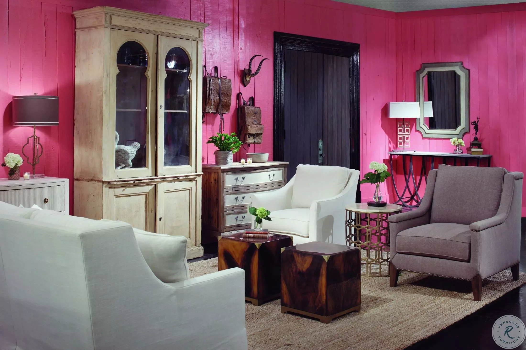 Yardley Faux Shagreen Rectangular Mirror From Home Gallery Stores