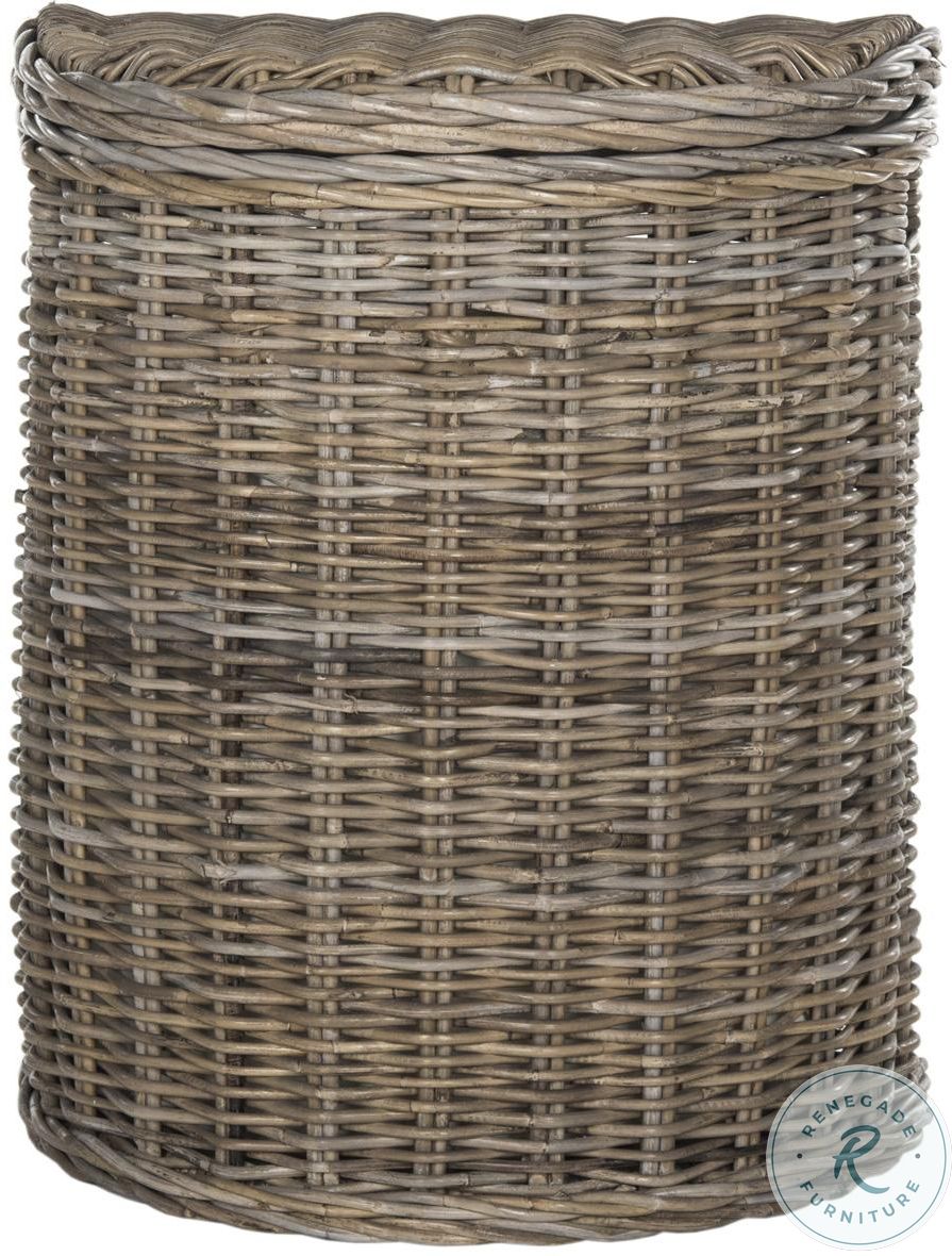 safavieh ozark 4 piece outdoor set on Maggy White Laundry Basket With Liner From Safavieh Coleman Furniture