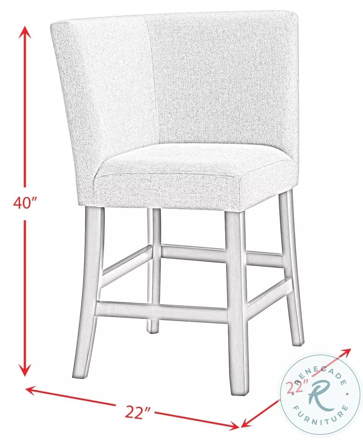 Hester Grey Corner Counter Bench