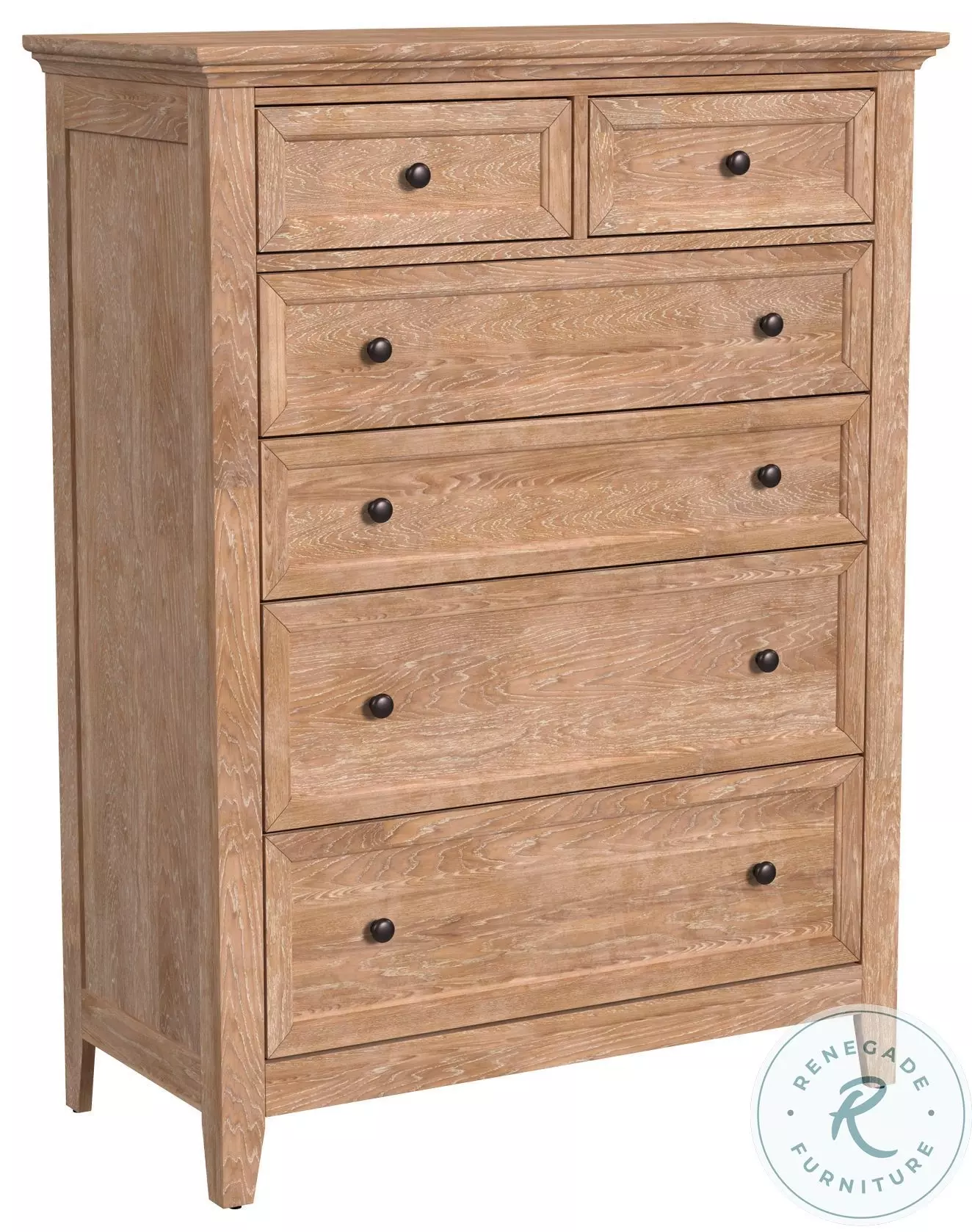 San Mateo Wheat 6 Drawer Standard Chest Intercon Furniture