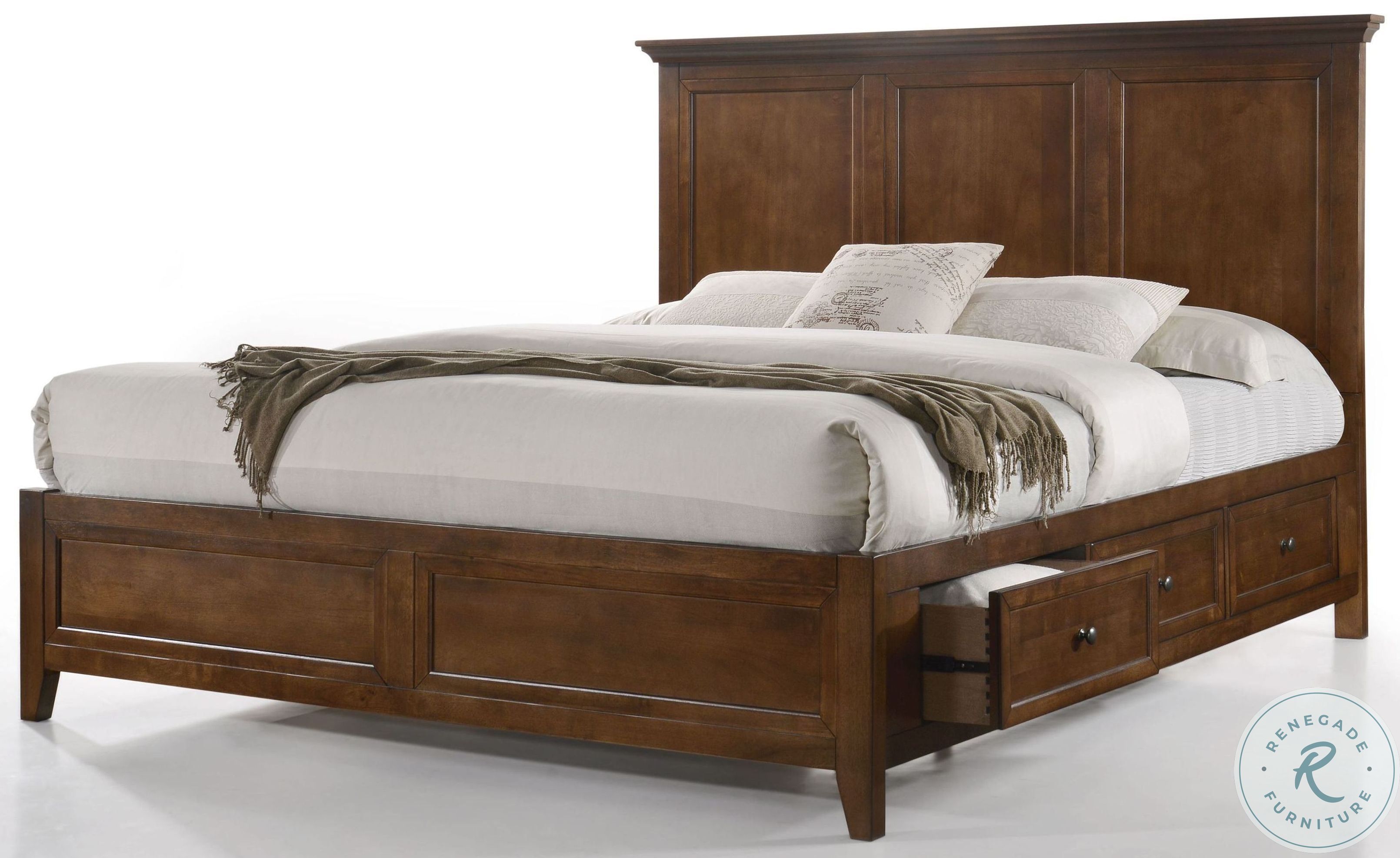 San Mateo Tuscan Queen Storage Bed From Intercon Coleman Furniture
