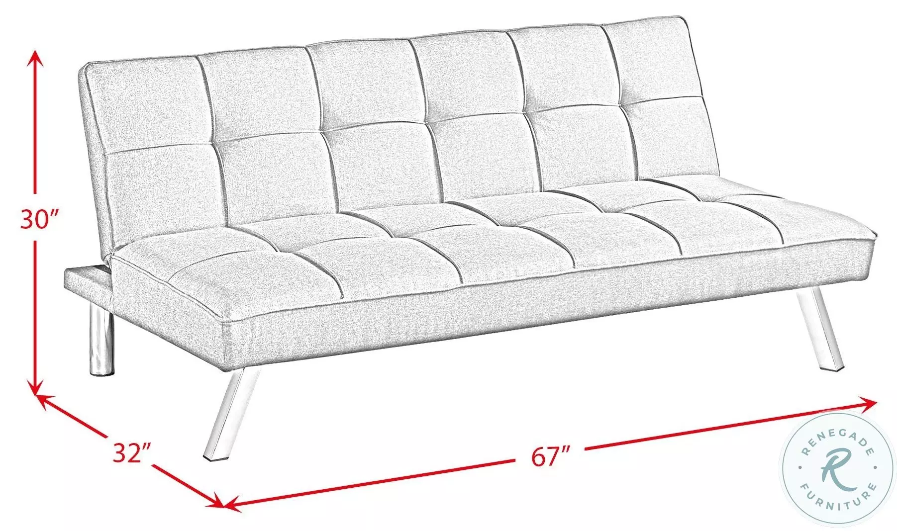 McAllen Gray Sleeper Sofa