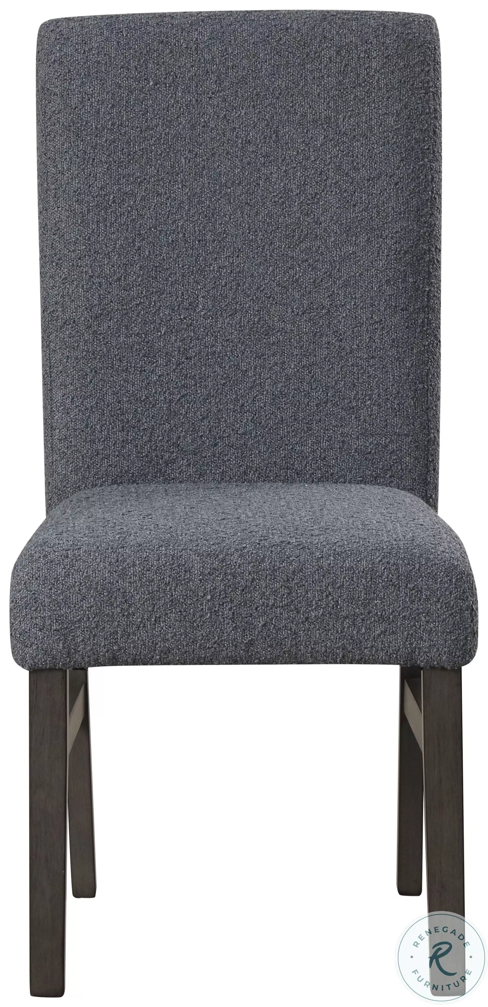 High Line Gray Upholstered Dining Chair Set Of 2 From New