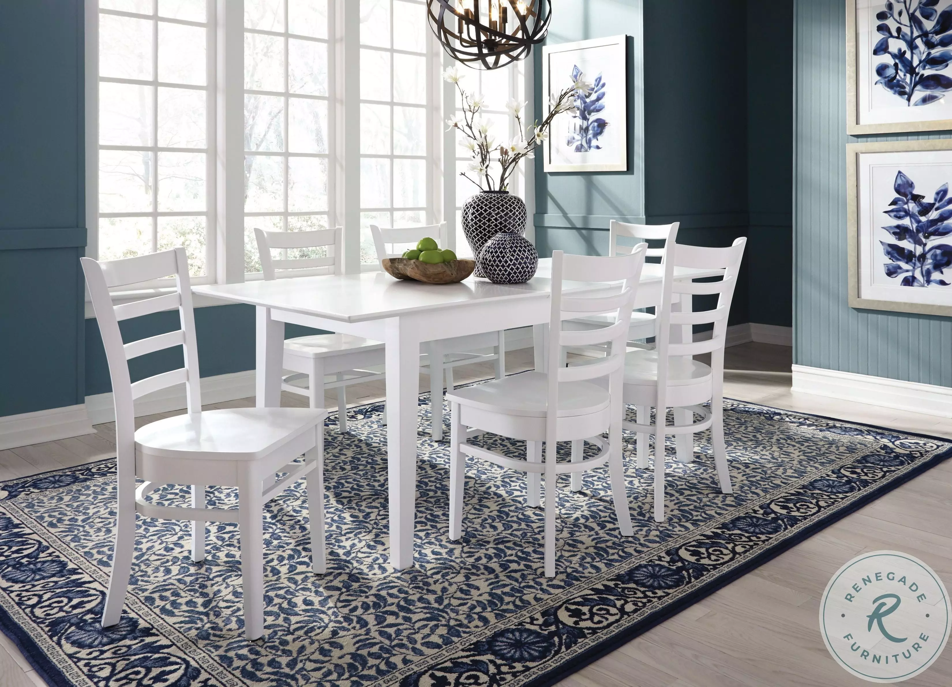 Hampton White Emily Chair Set Of 2 From Home Gallery Stores | Home