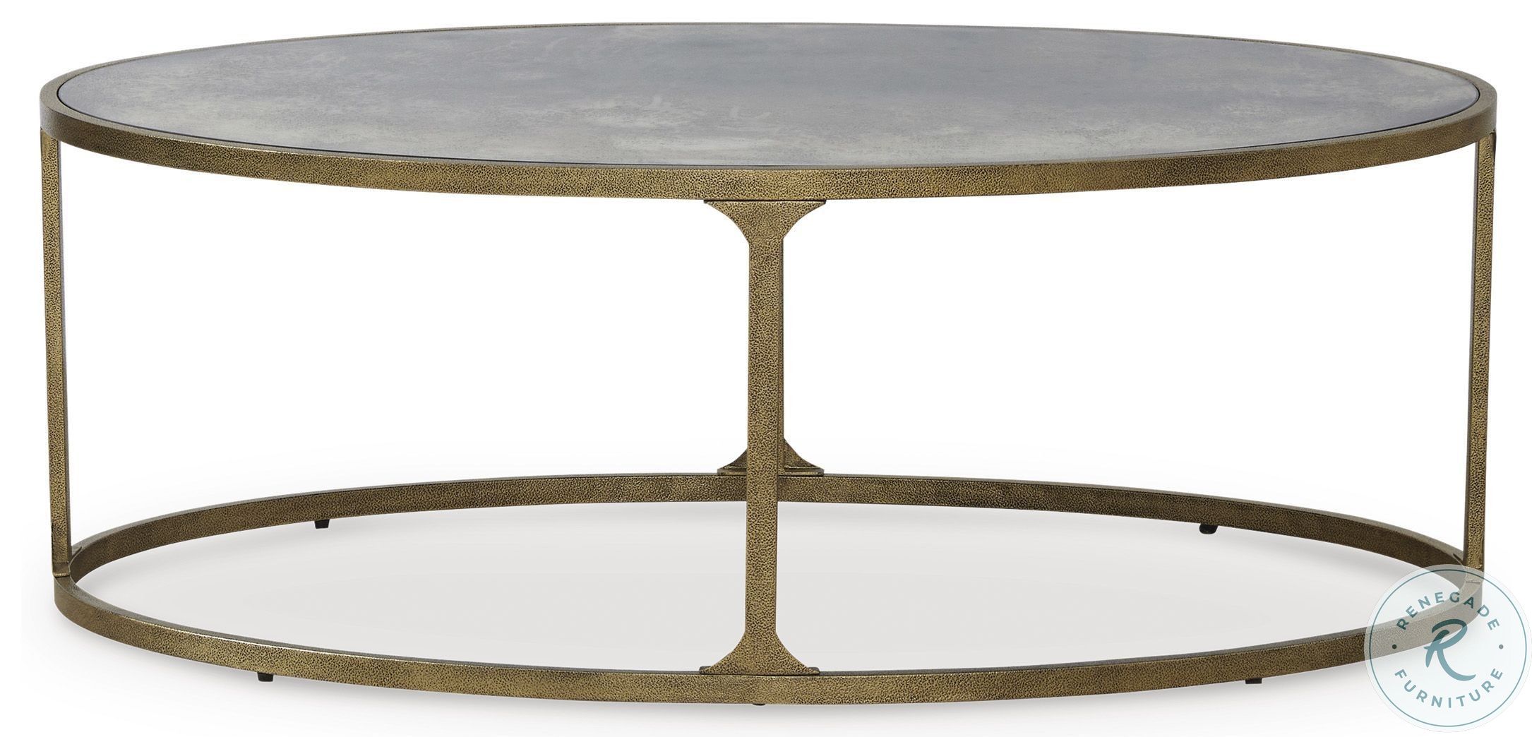 Korajane Antique Gold Coffee Table From Ashley Furniture | Home