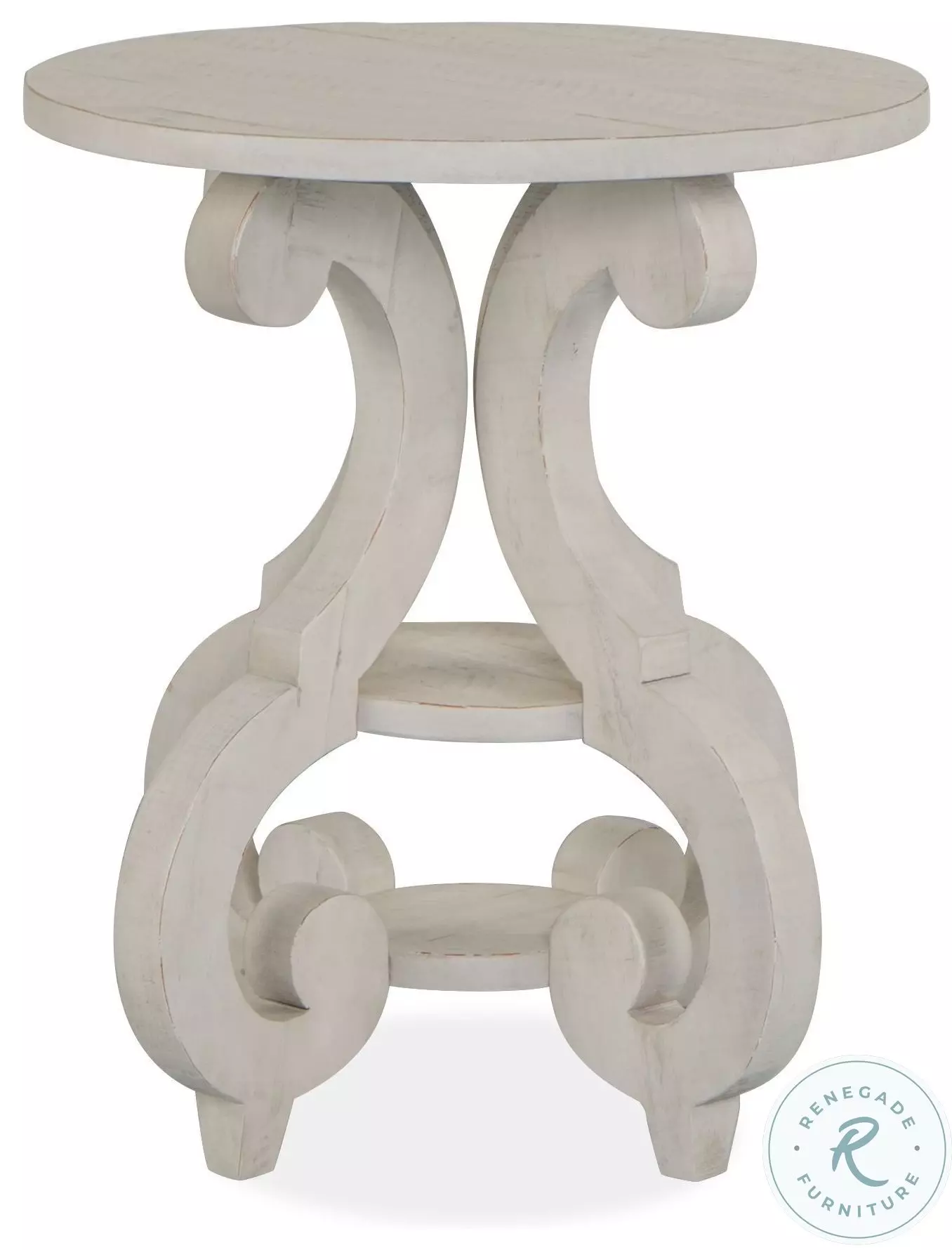 Kin Alabaster Round Accent Table From Crafted Spaces