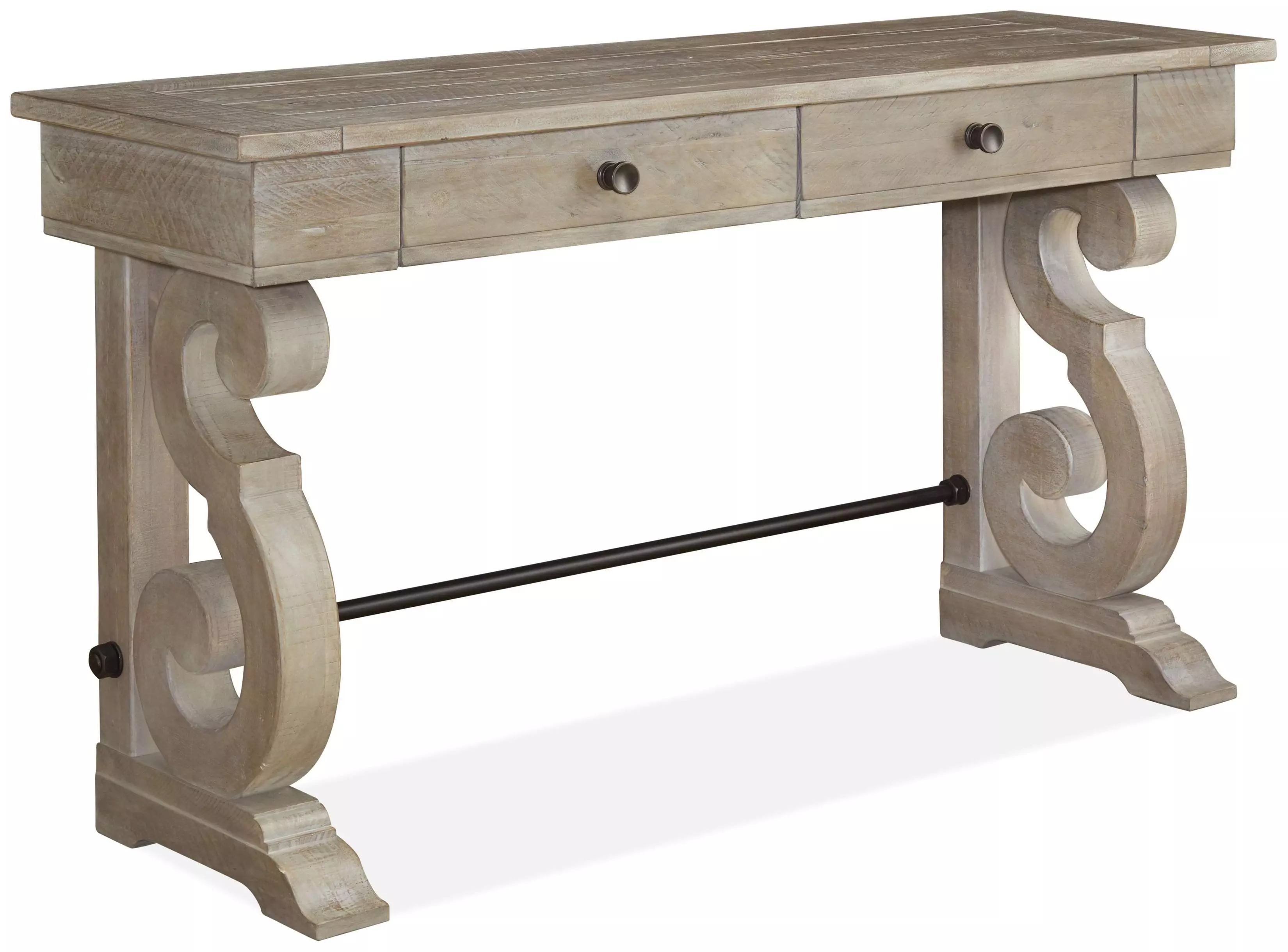 Wickham Park Dovetail Grey Rectangular Sofa Table